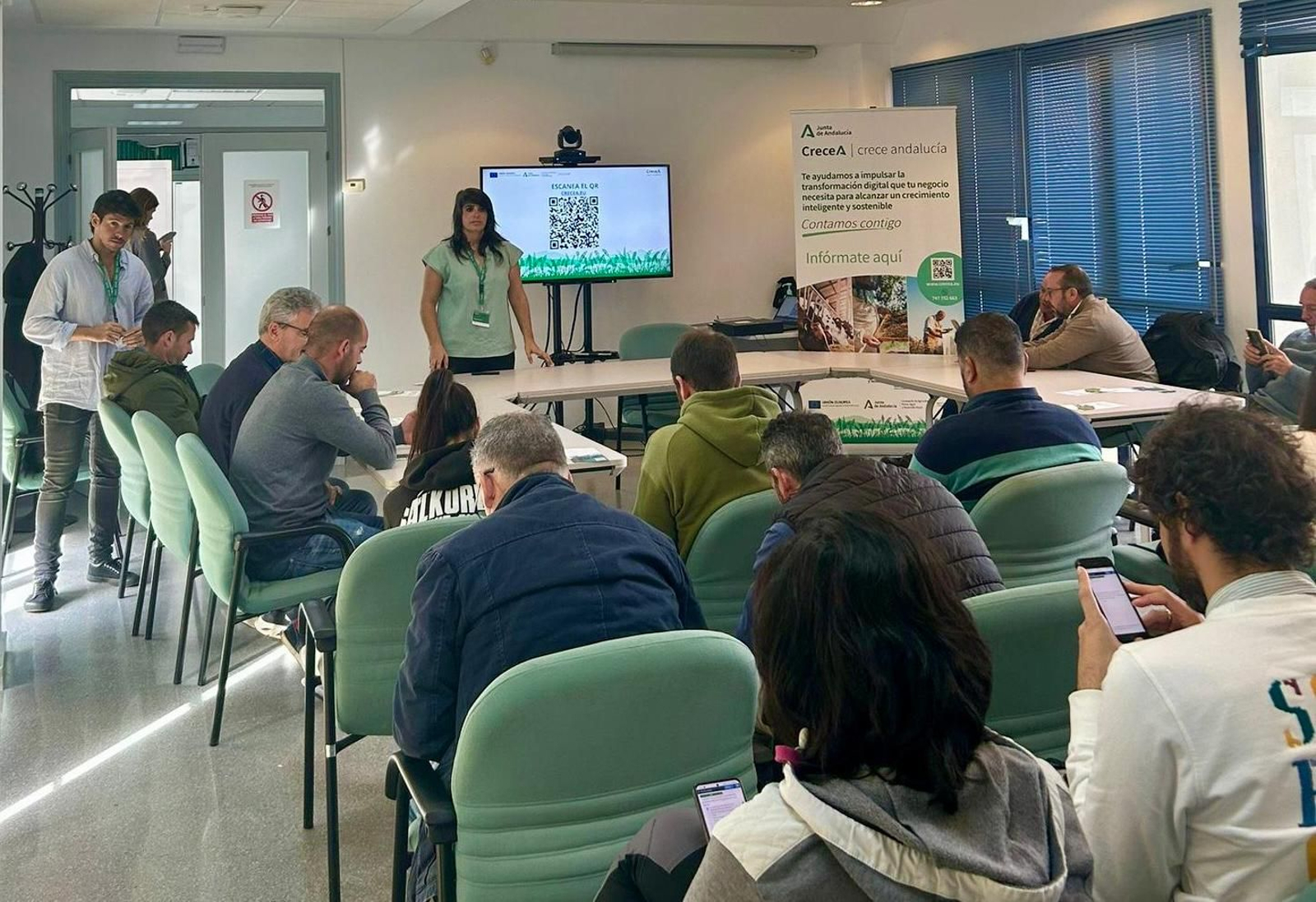 Imagen de una actividad del programa CreceA