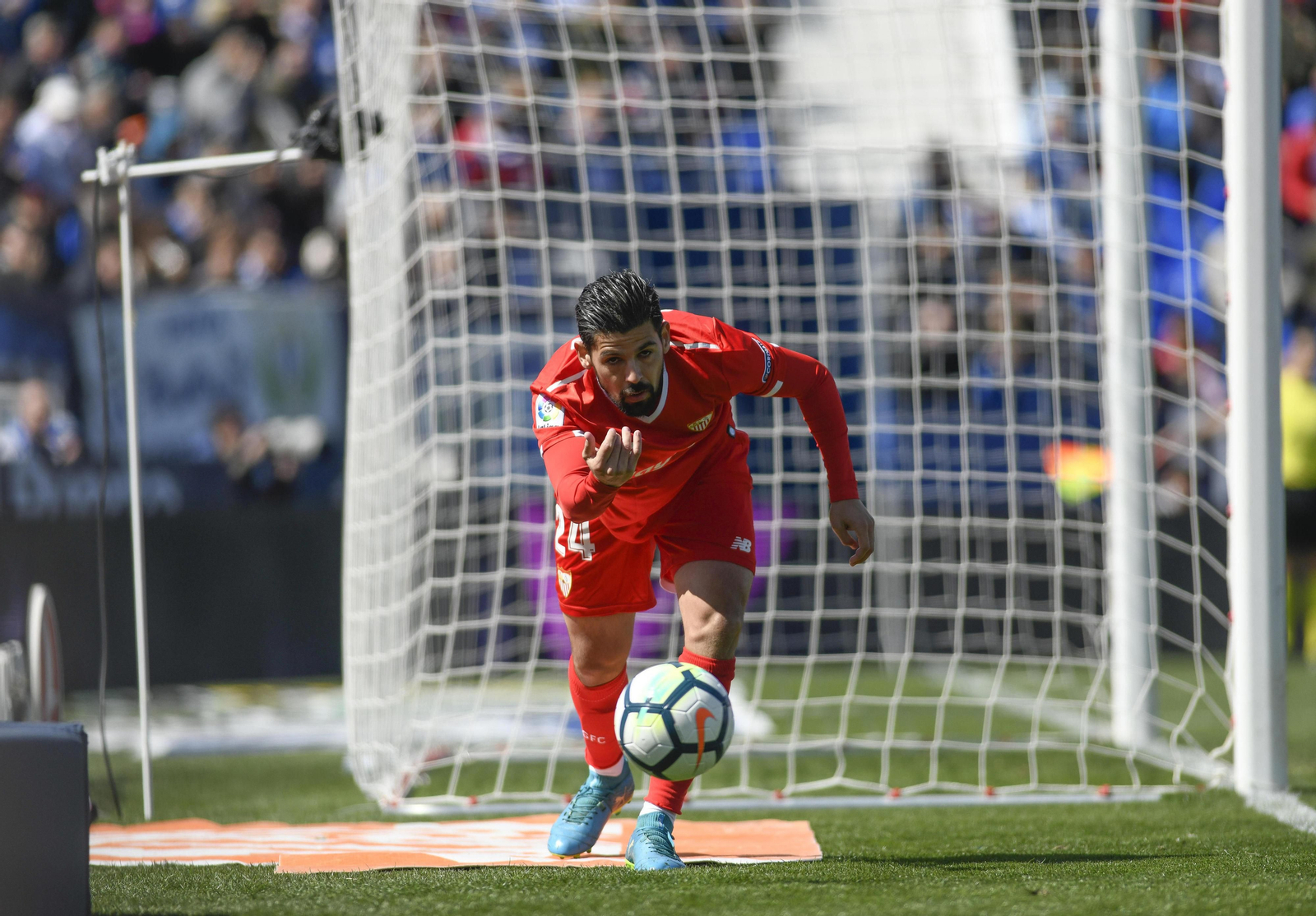 Las imágenes del Leganés-Sevilla