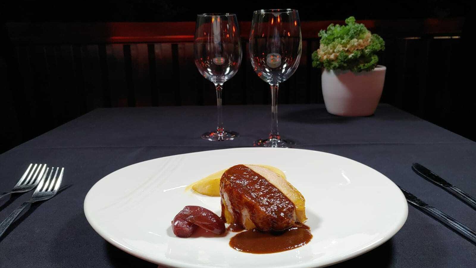 Segundo plato del menú 'La bohemia de Montmartre'.