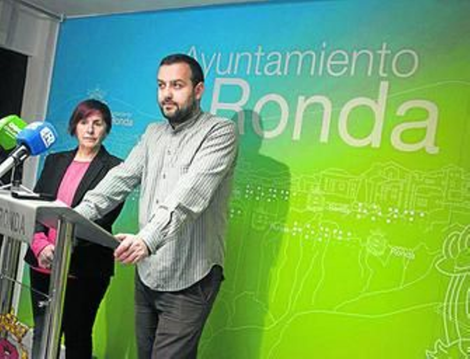 Álvaro Carreño, portavoz de IU en Ronda.