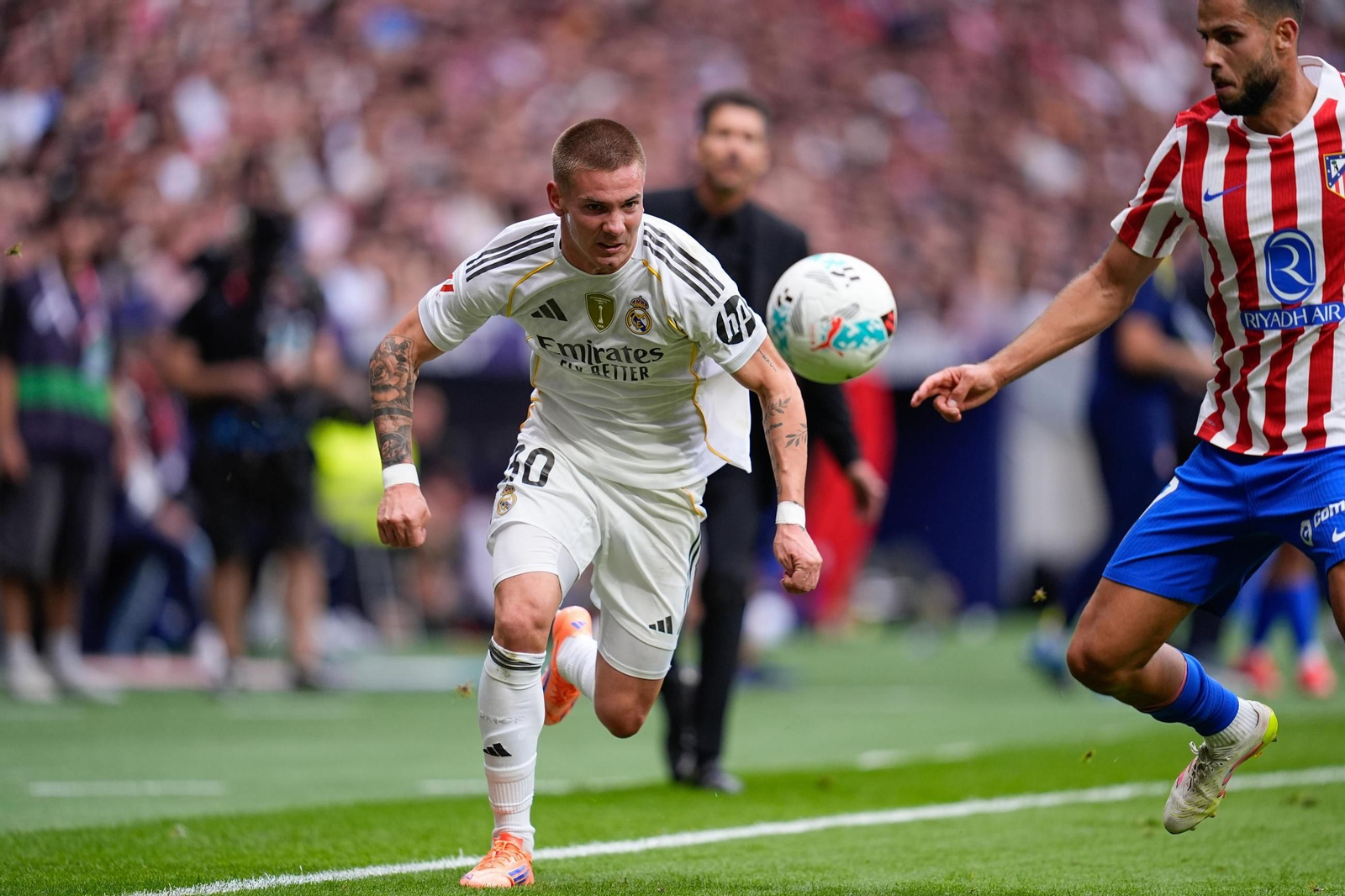 Las mejores fotos del Atlético - Real Madrid