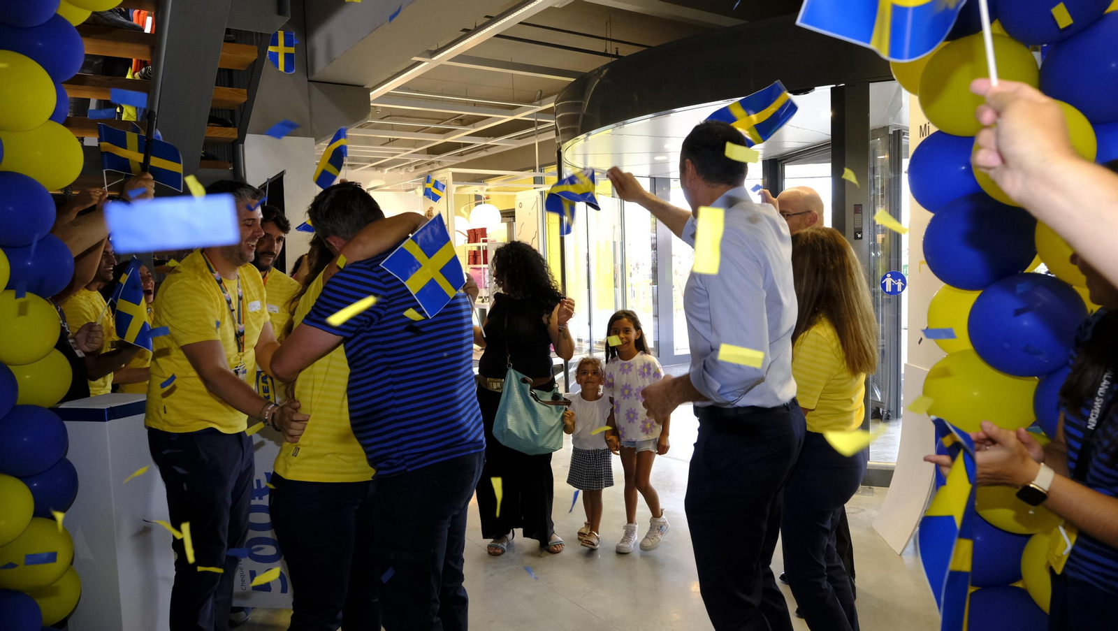 Imágenes de la inauguración de IKEA Almería