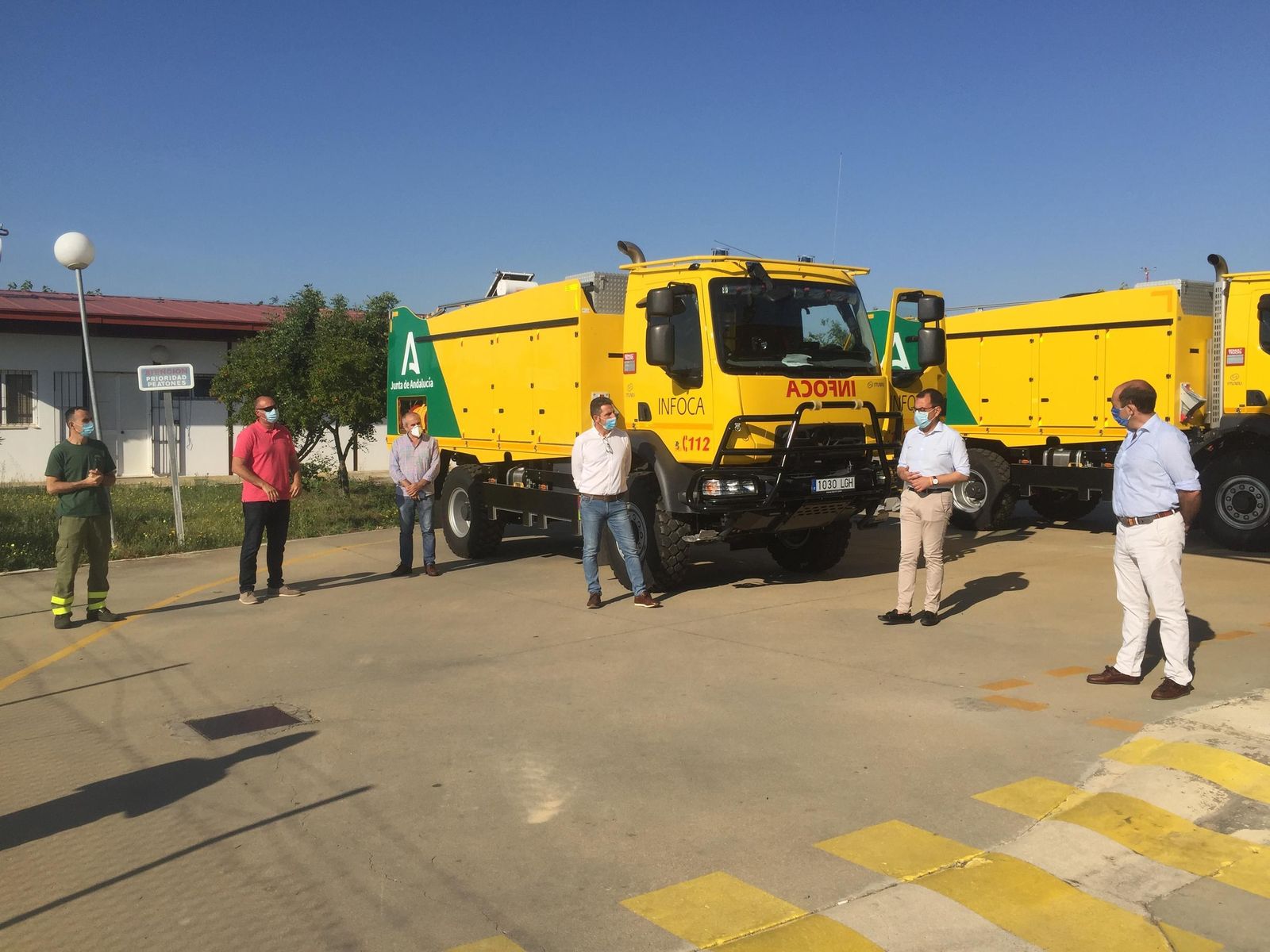 Presentación de los efectivos del Plan Infoca para este año.