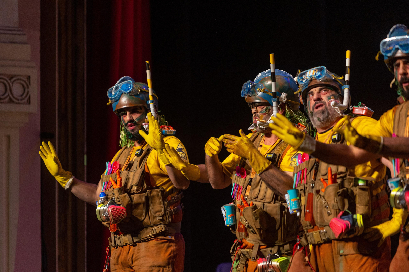 Imágenes de la segunda jornada del Carnaval Colombino 2023