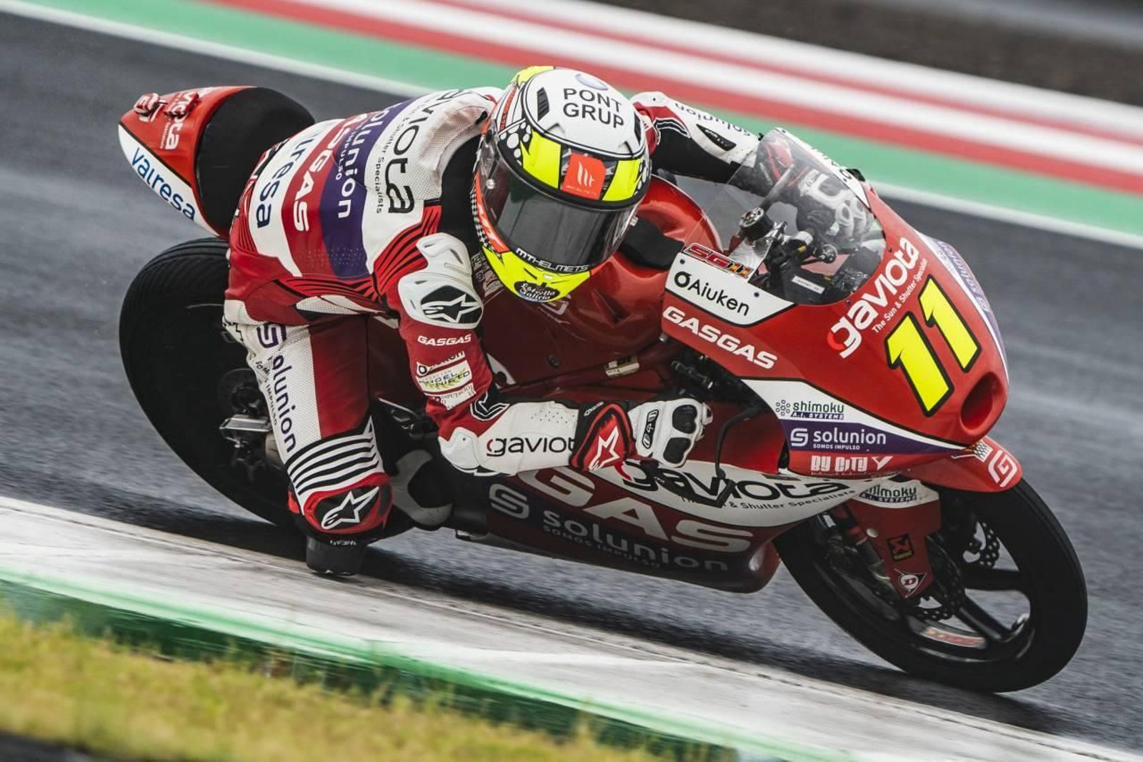 Sergio García Dols marcha segundo a un punto de Dennis Foggia.