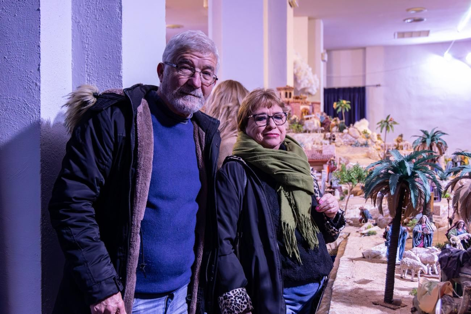 Así disfrutan en estas fechas cercanas a la Navidad los jienneses de la Ruta Belenística