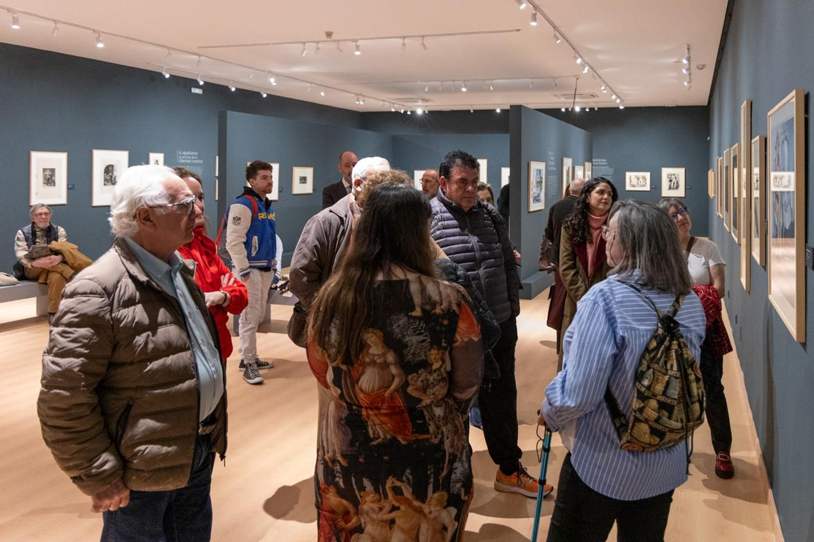 Inauguración de la nueva sala de exposiciones permanentes del Museo de Jaén con la colección de arte gráfico