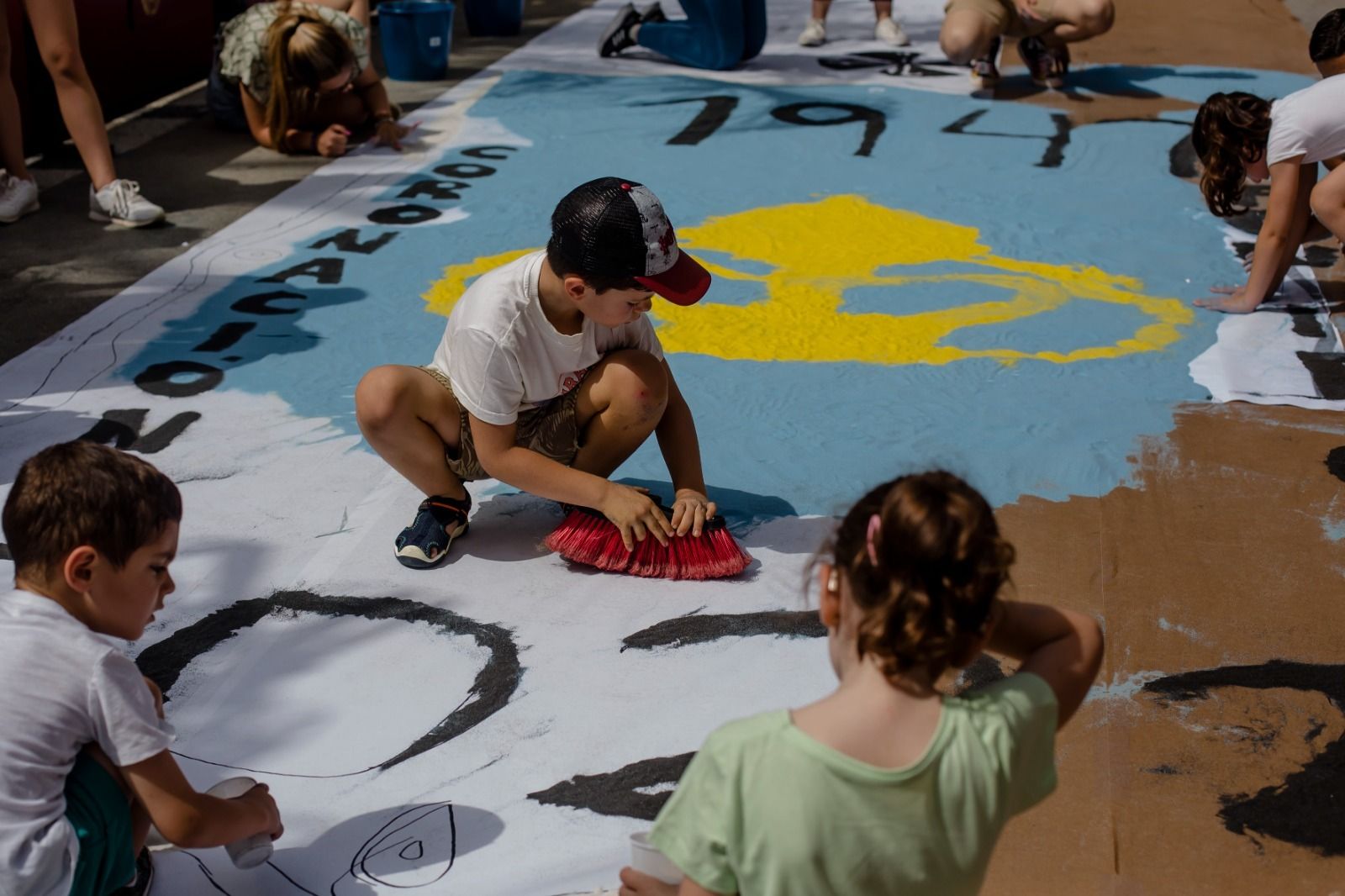 Todas las imágenes de los preparativos del Corpus en Cádiz