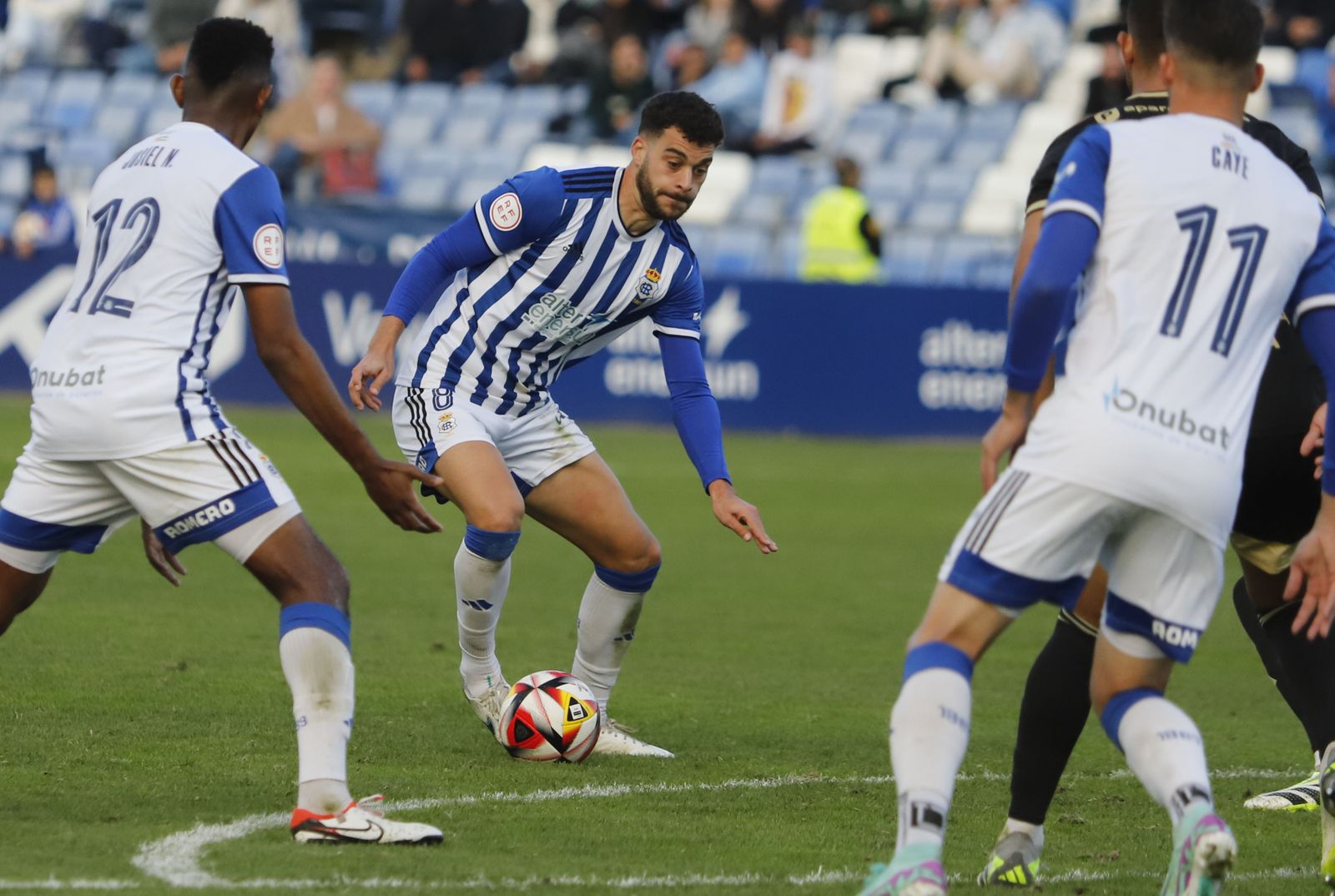 Imágenes del encuentro entre el Recreativo de Huelva y el Real Murcia
