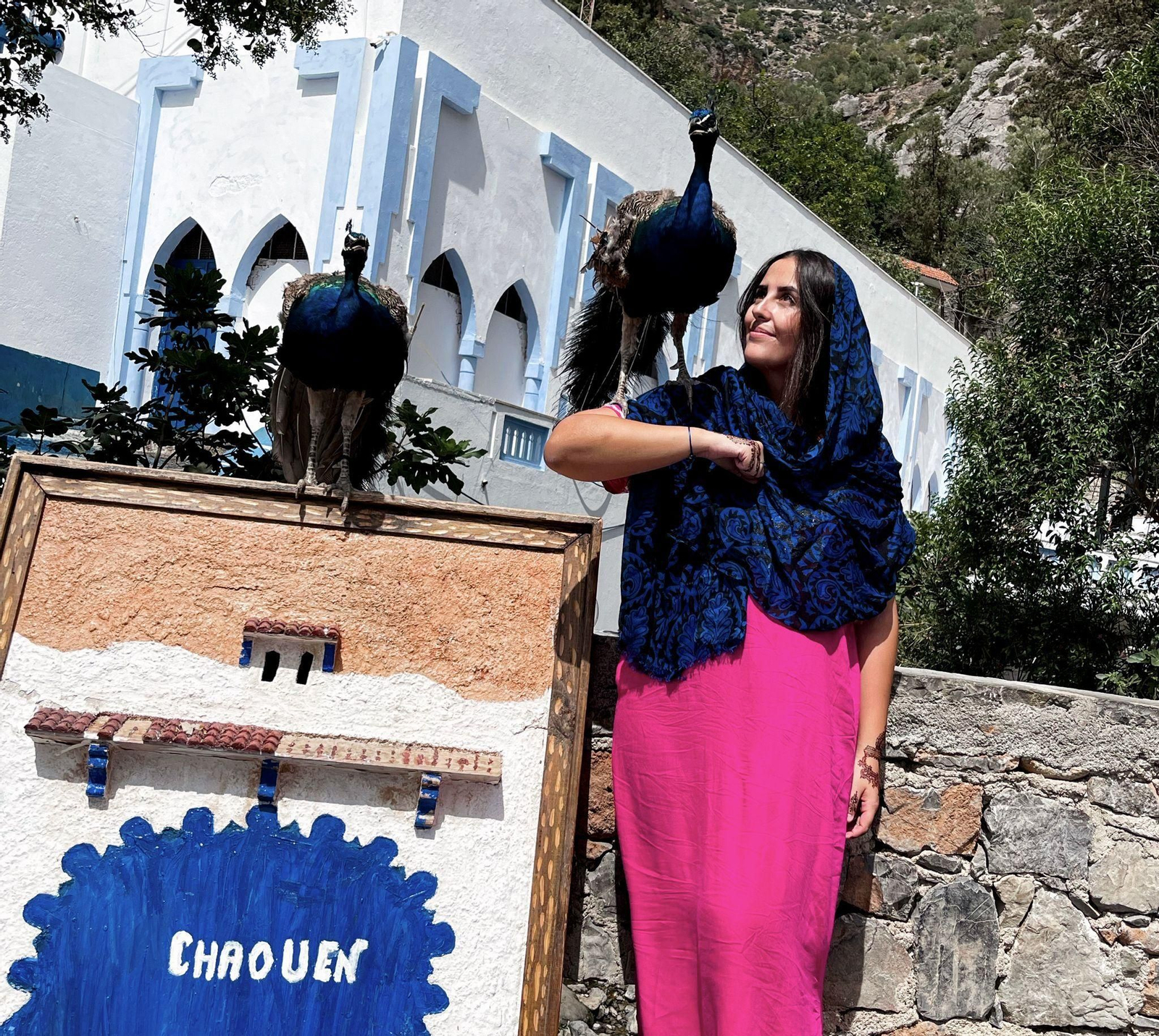 Yasmina Navarro en Tetuán el mismo día del seísmo en Marruecos