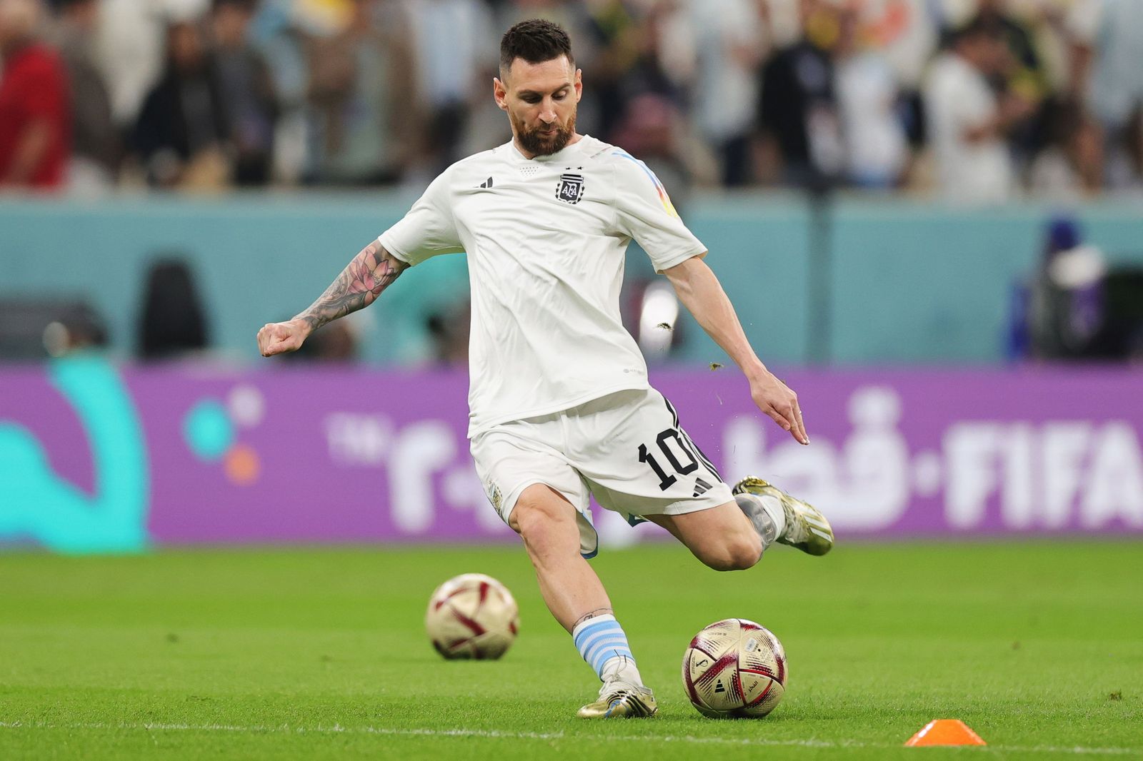 Las fotos de Messi contra Croacia