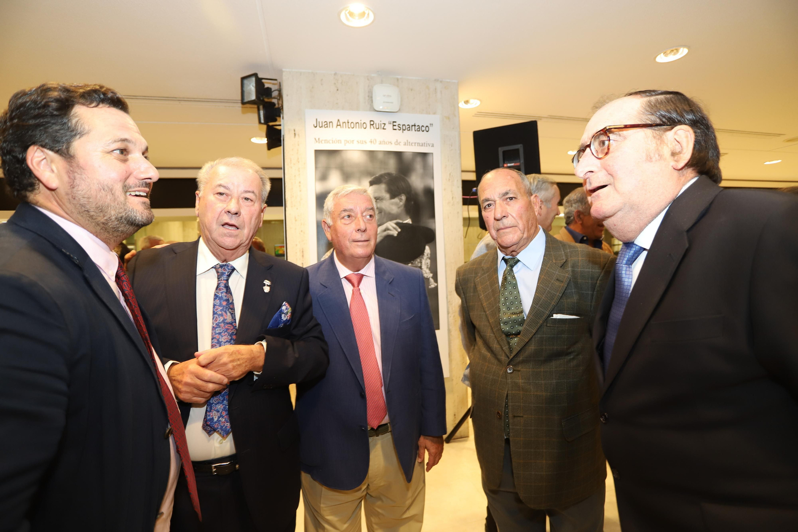 Imágenes  de la recepción en los premios taurinos El Cabezo