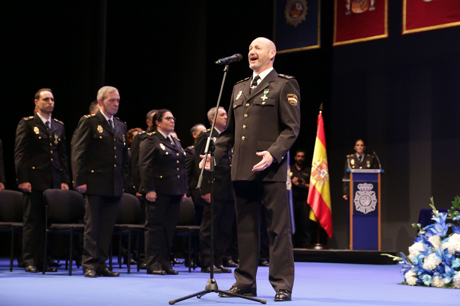 Celebración del Día de la Policía Nacional en Almería