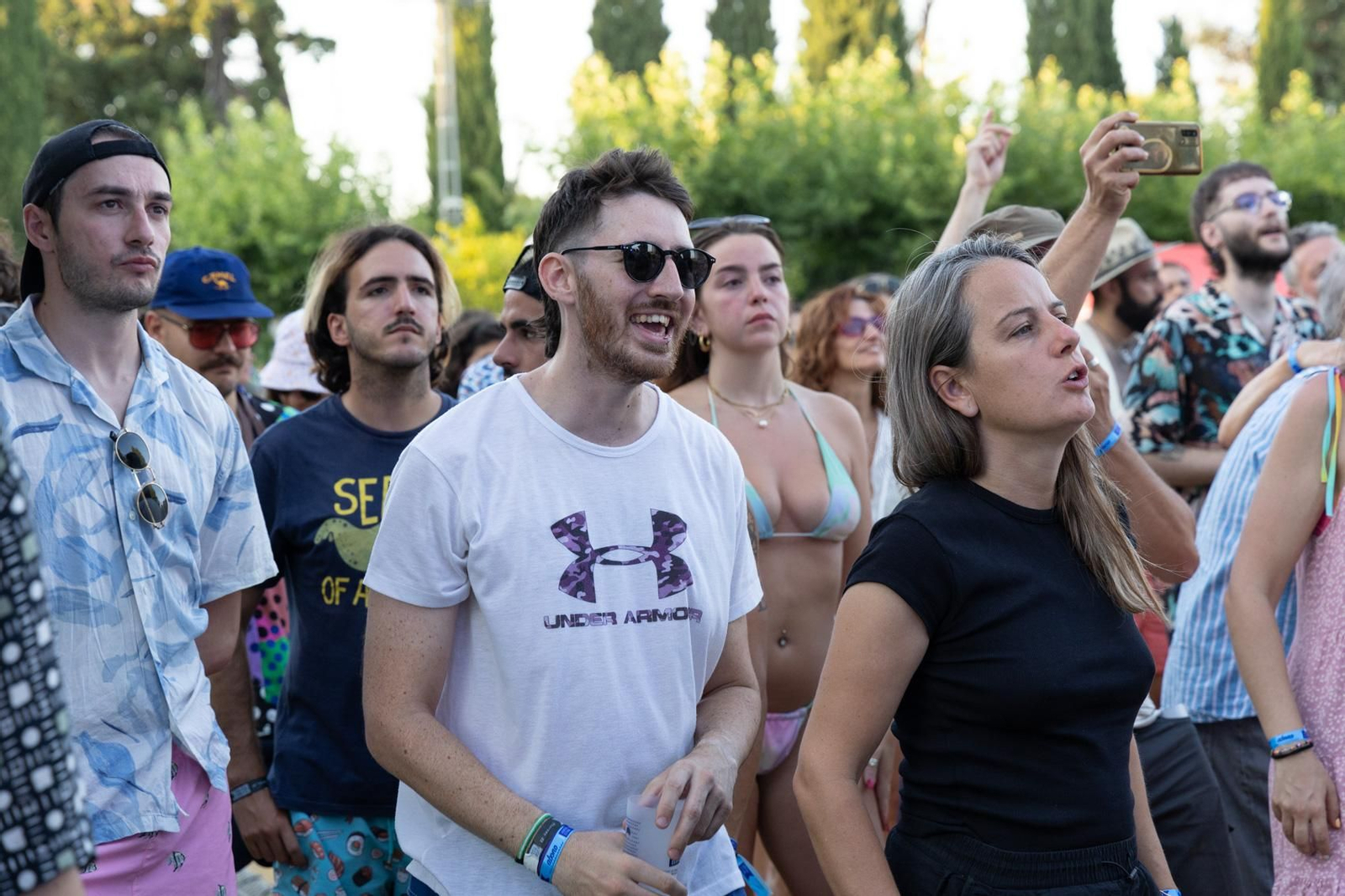 Así disfrutó el público en el festival Vértigo de Martos