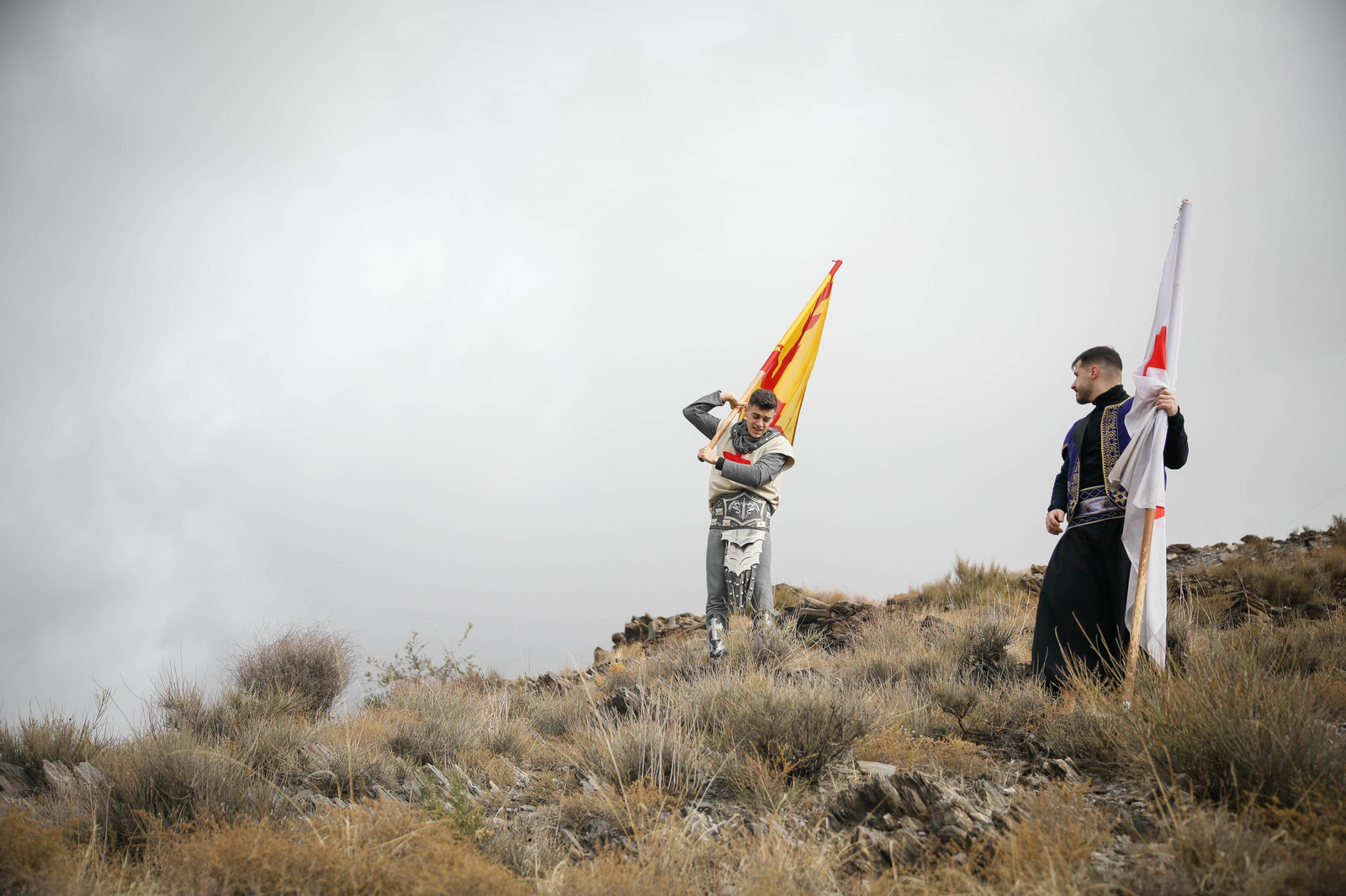 Última guerrilla en Gérgal entre moros y cristianos.