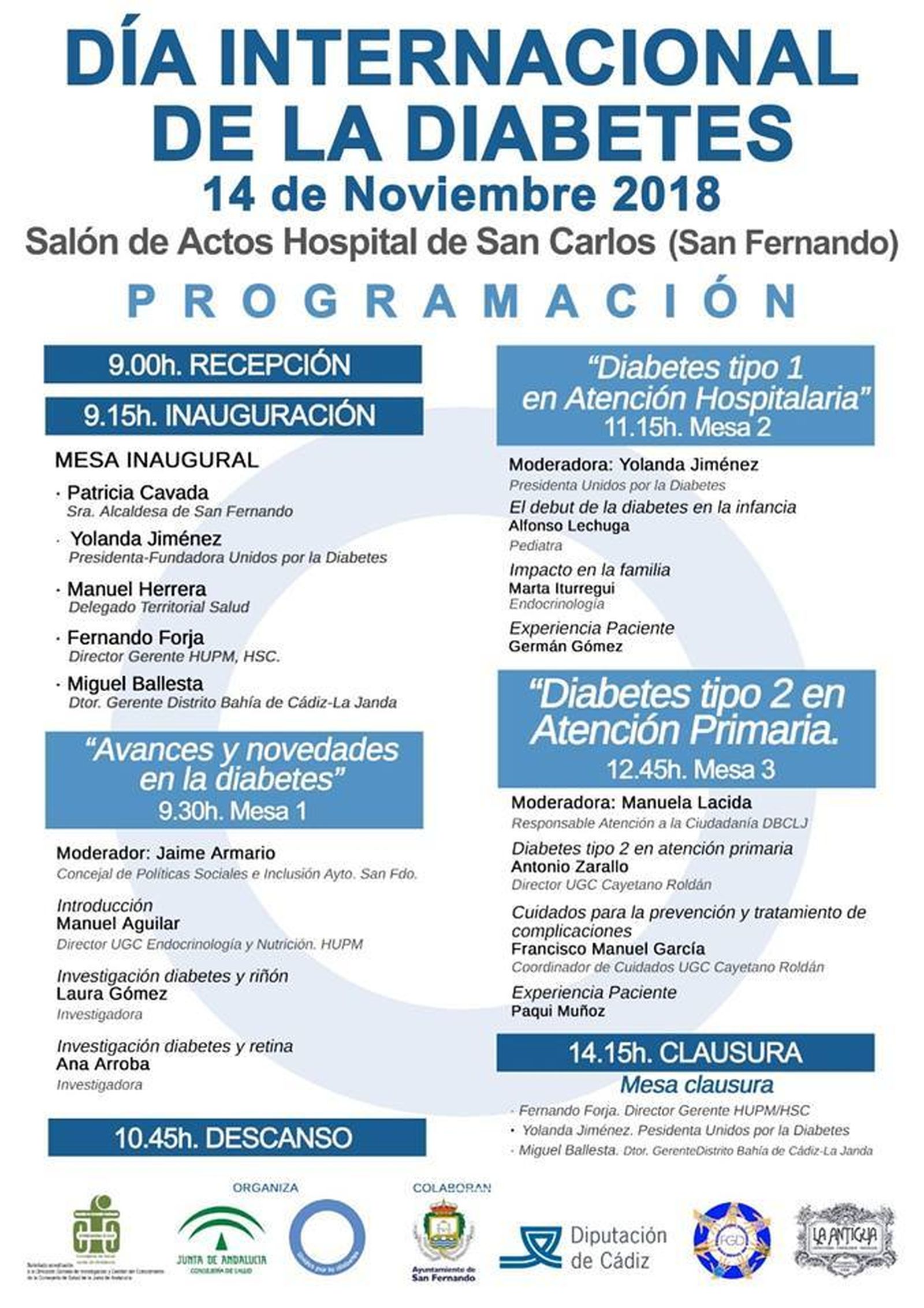 Jornadas sobre la diabetes