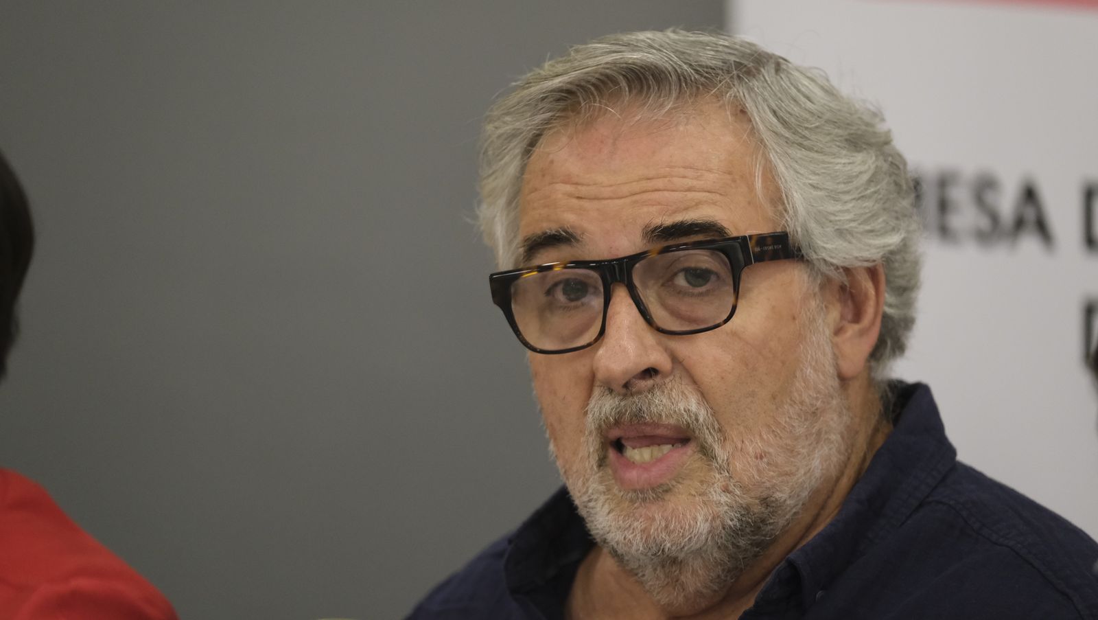 Imágenes sobre el debate del ferrocarril en Almería,  en la campaña electoral andaluza