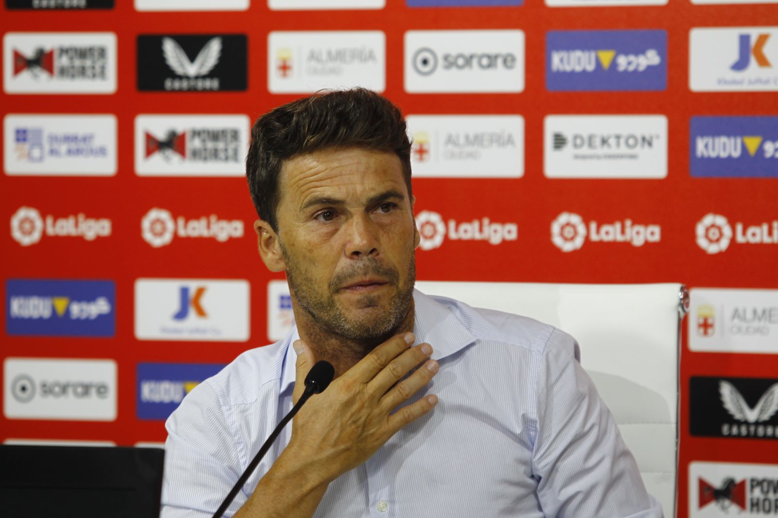 Imágenes del partido U.D. Almería-Real Madrid C.F. de la Liga Santander