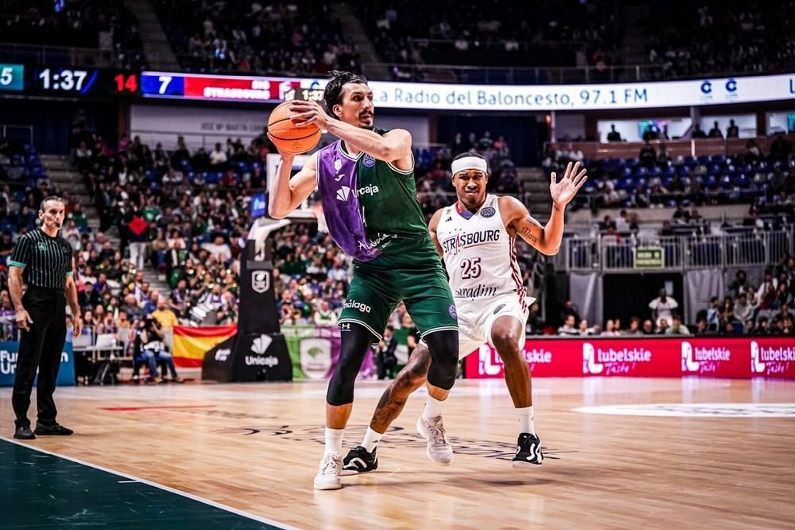 BCL: El Unciaja-Strasbourg, en fotos