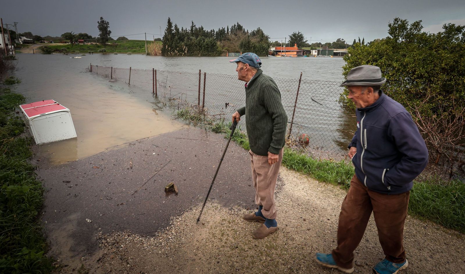 Inundaciones en Jerez.