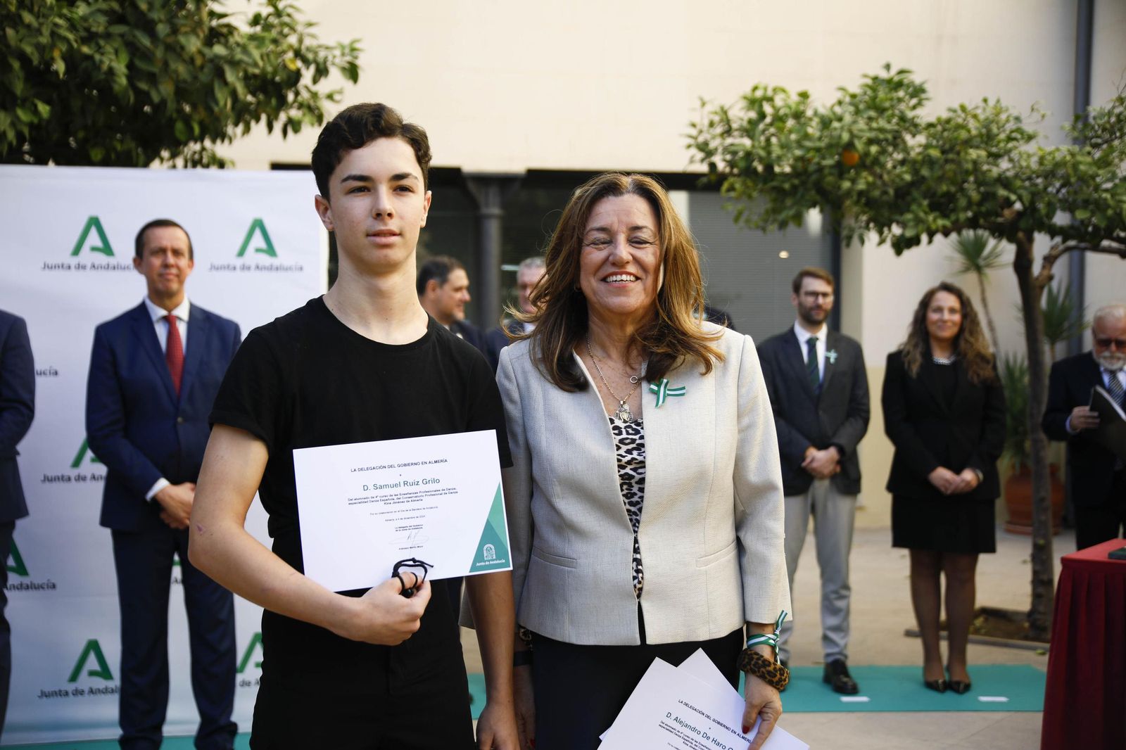 El día de la bandera de Andalucía celebrado en Almería, en imágenes