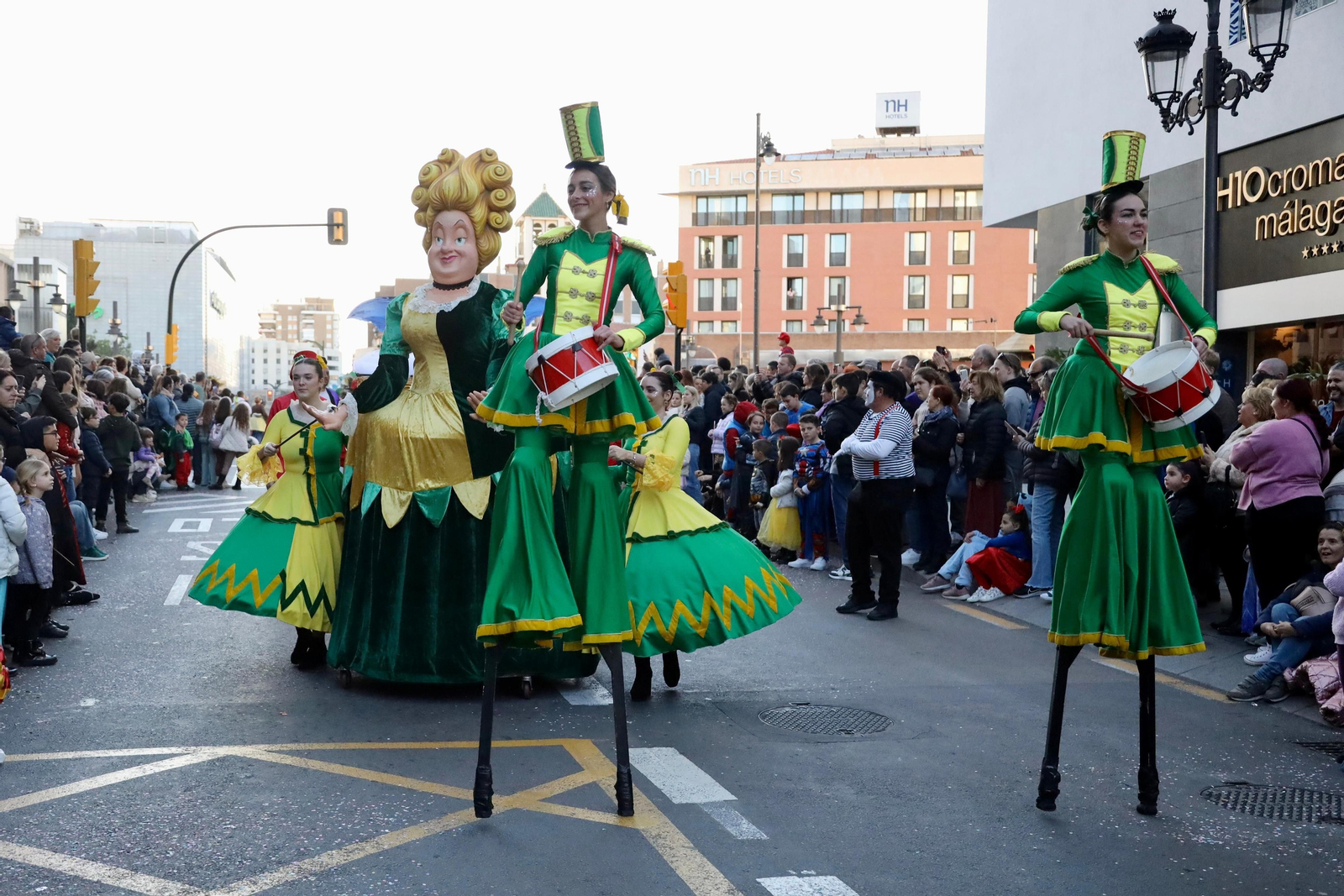 El desfile del Carnaval de Málaga, en fotos
