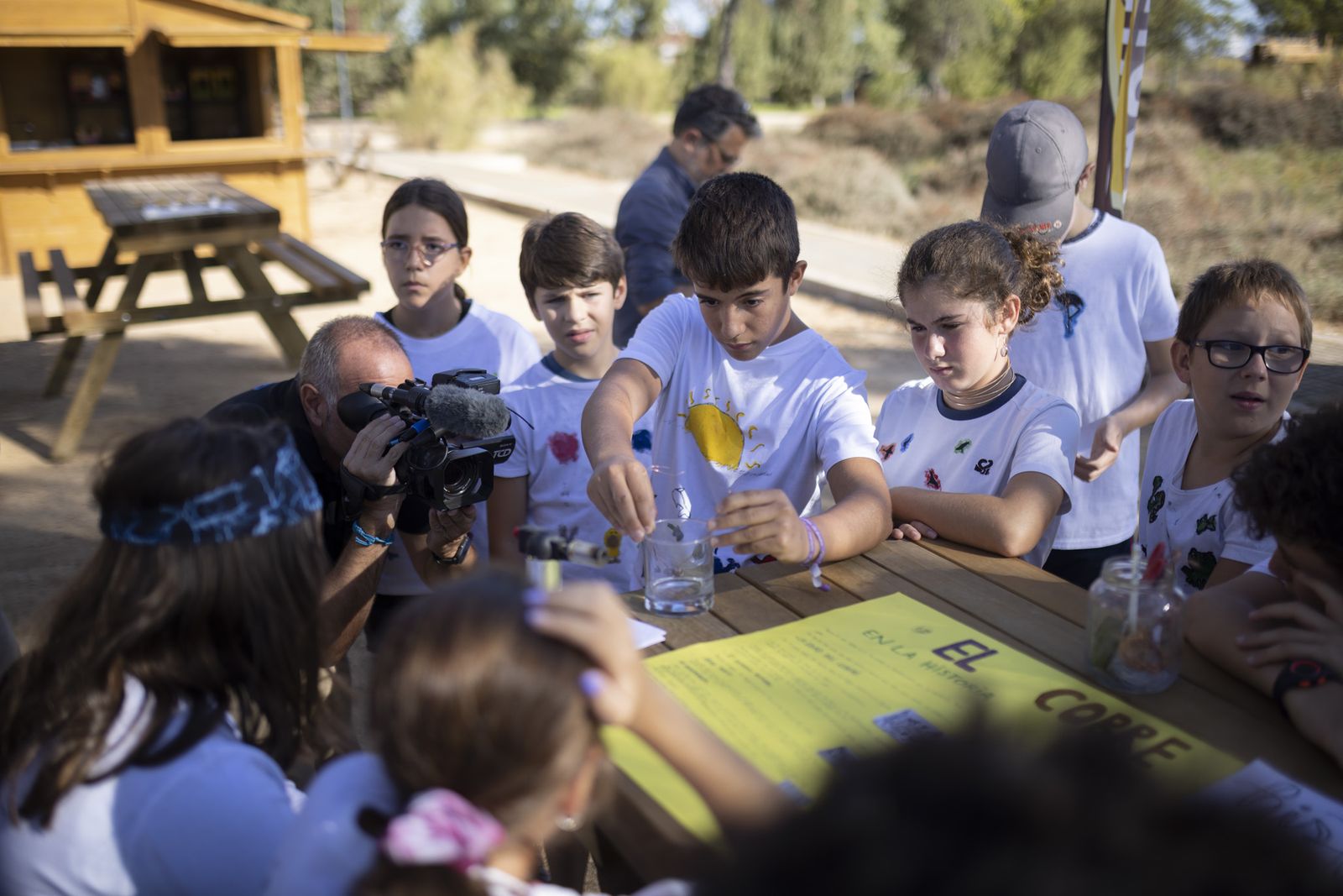 Imágenes de la clausura de la Escuela de Exploradores en Marismas del Odiel