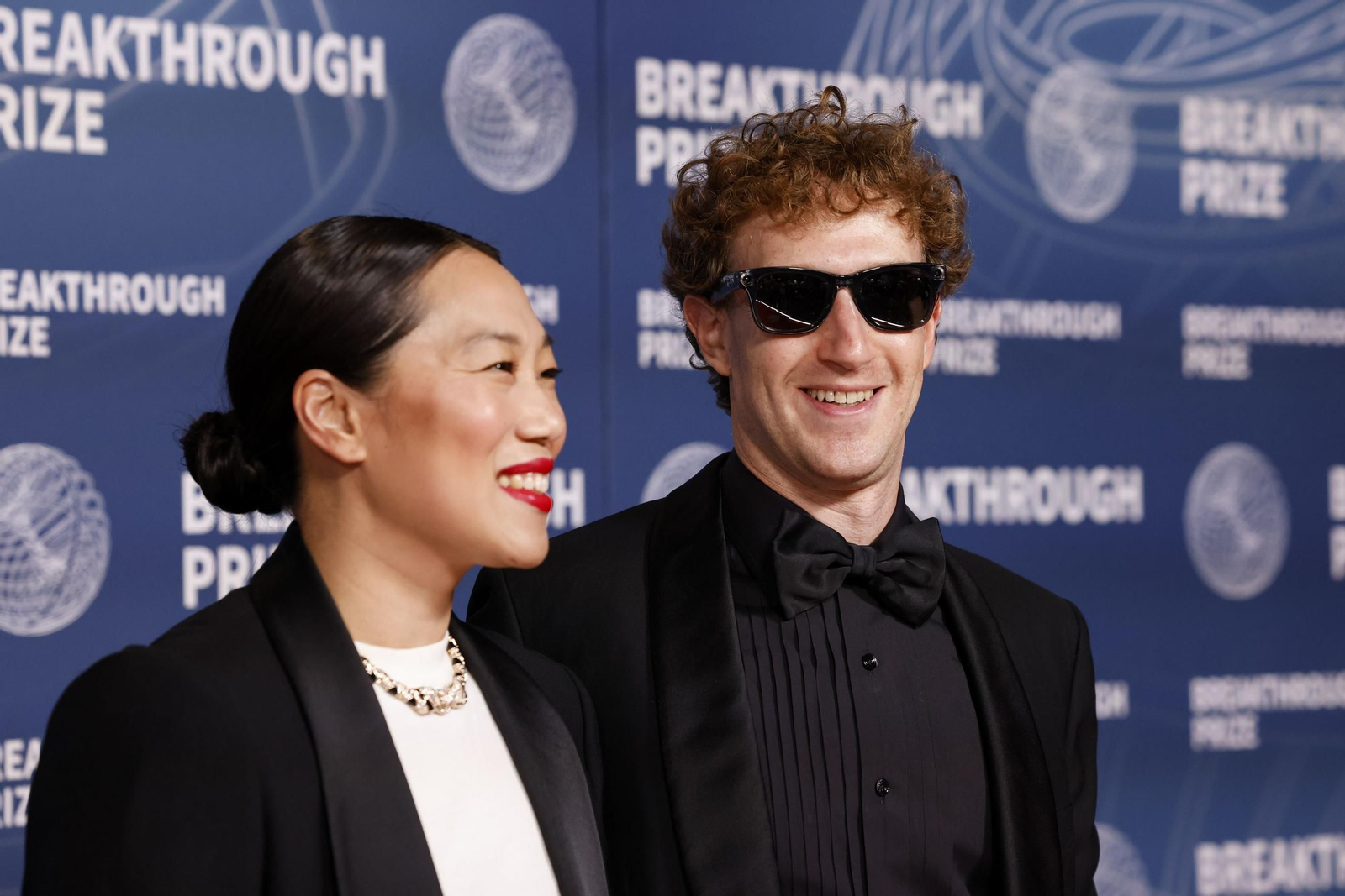 Mark Zuckerberg, con su mujer Priscilla Chan.