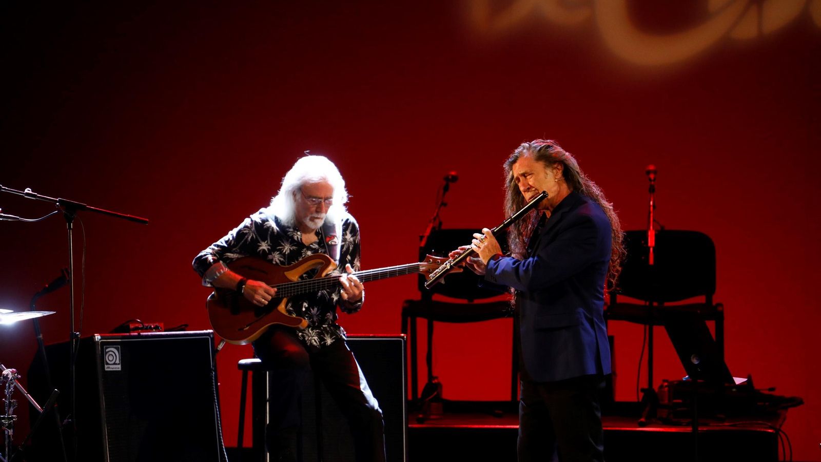 Carles Benavent y Jorge Pardo. Carles Benavent y Jorge Pardo.