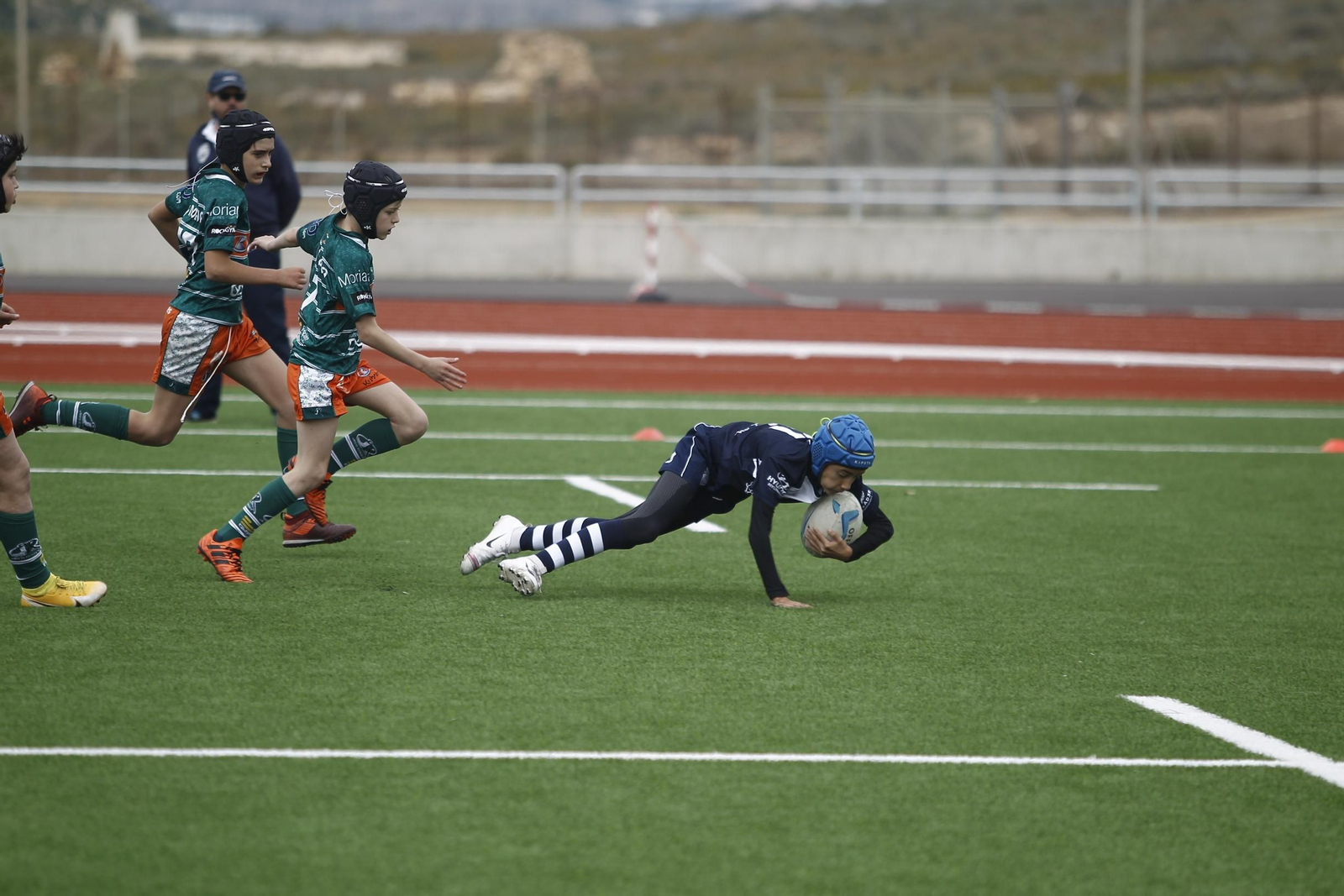 Fotogalería rugby sub-12 andaluz en la Base de La Legión. Viator (Almería)