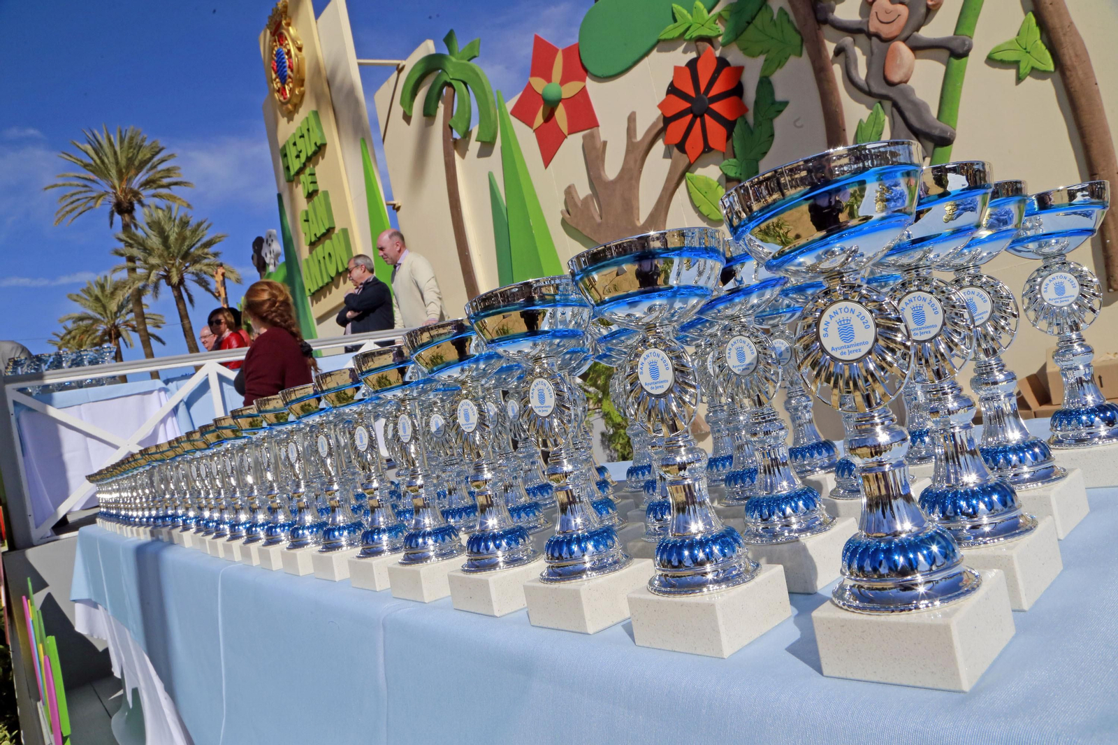 Imágenes de San Antón 2020 en Jerez