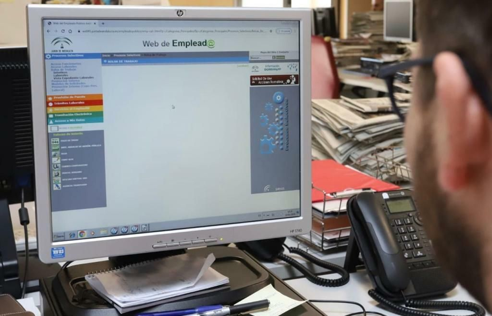 Cómo inscribirse en la Bolsa Única Común de Empleo de la Junta, paso a paso