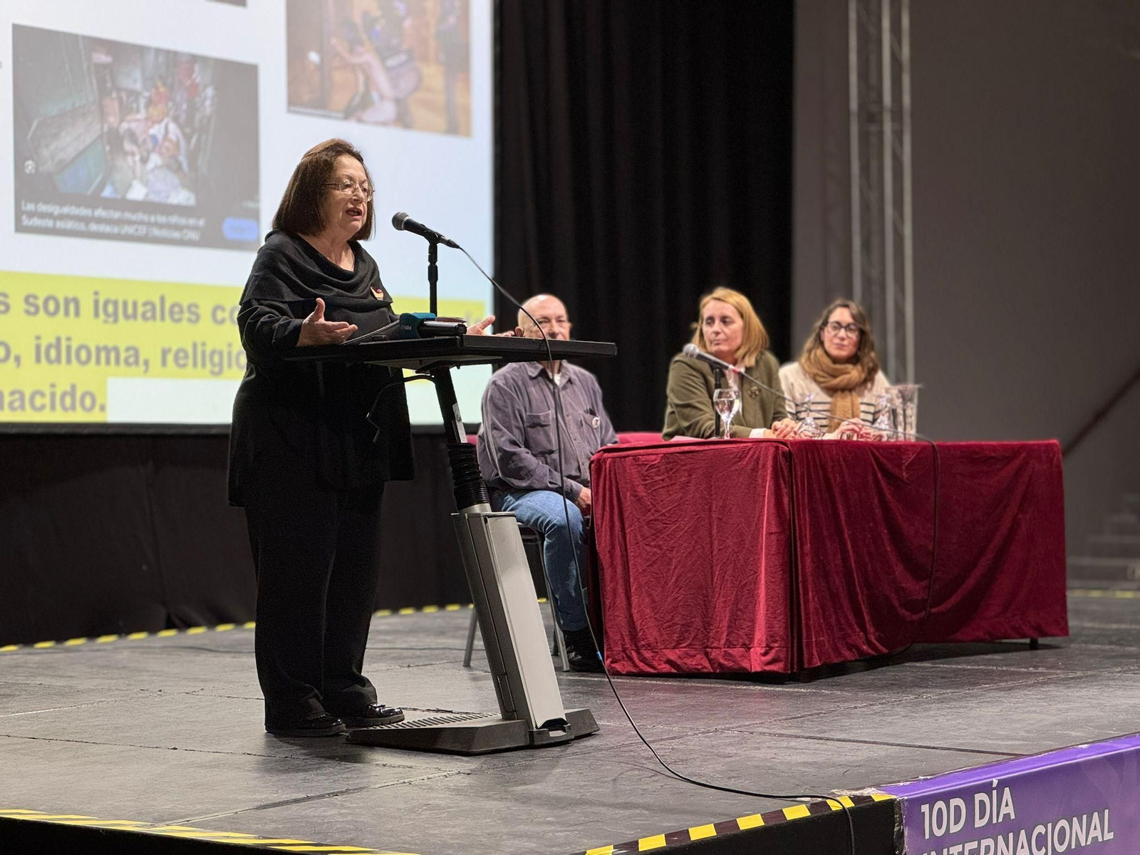 Acto celebrado en el Centro Cultural Rosa Butler