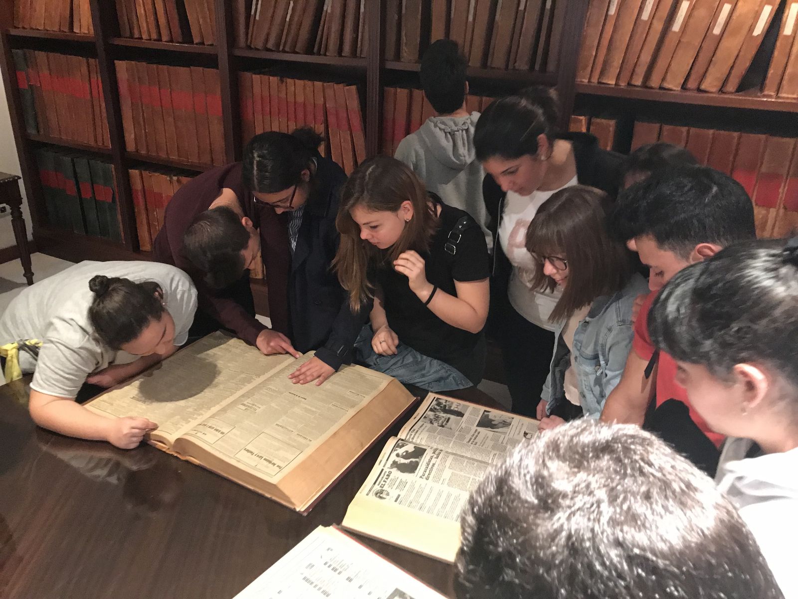 El IES Antonio Muro de Puerto Real visita Diario de Cádiz