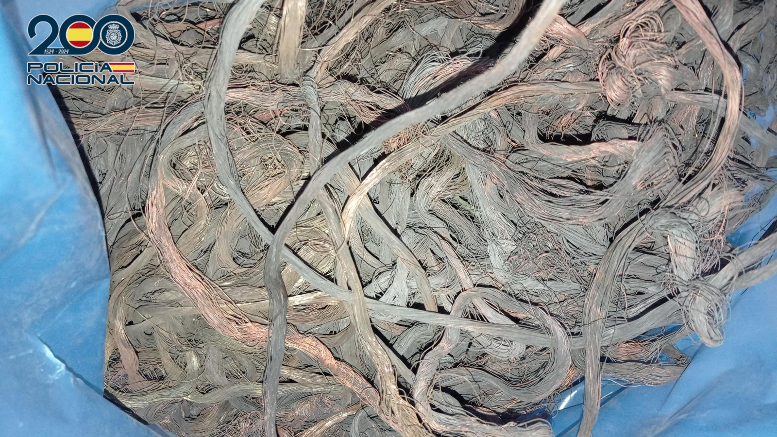 Cable sustraído en Úbeda.