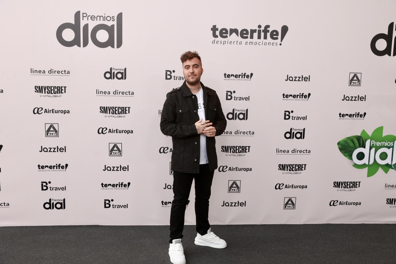 Las estrellas del 'photocall' de los Premios Dial, gala celebrada en Santa Cruz de Tenerife