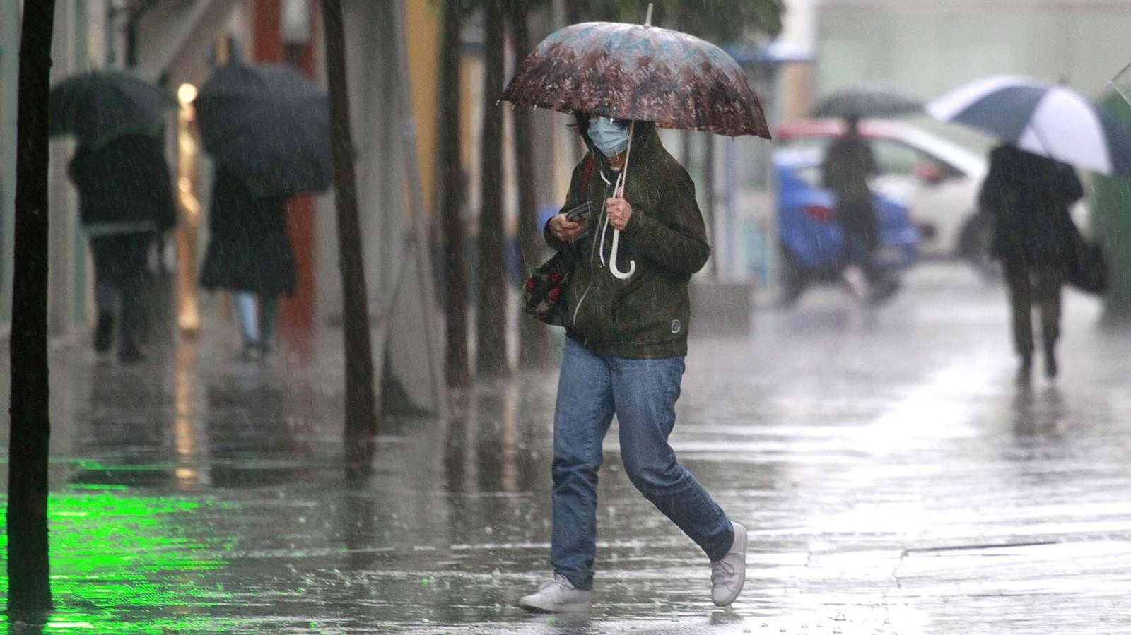 Las fotos del temporal de lluvia en el Campo de Gibraltar