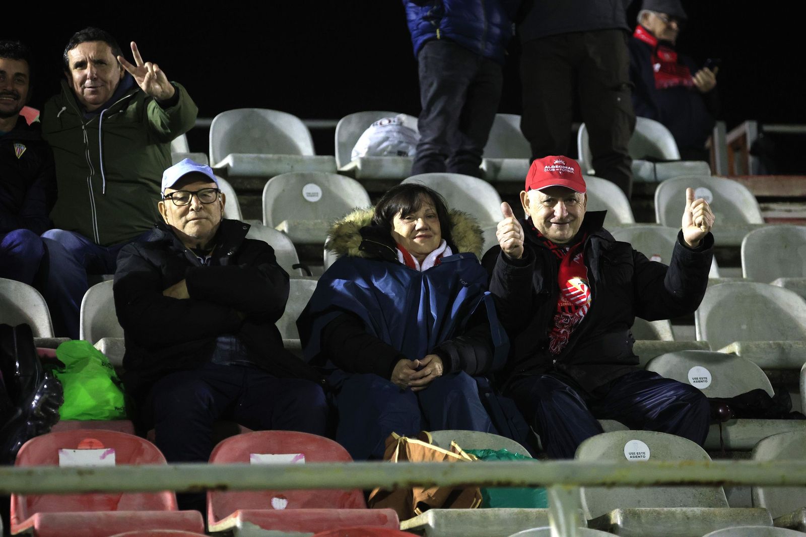 Búscate en el Nuevo Mirador durante el Algeciras - Sevilla Atlético de Primera Federación