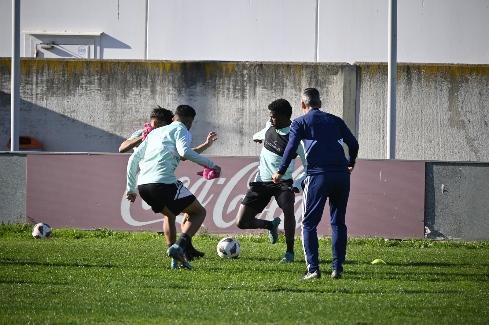 Vuelta a los entrenamientos del Recre