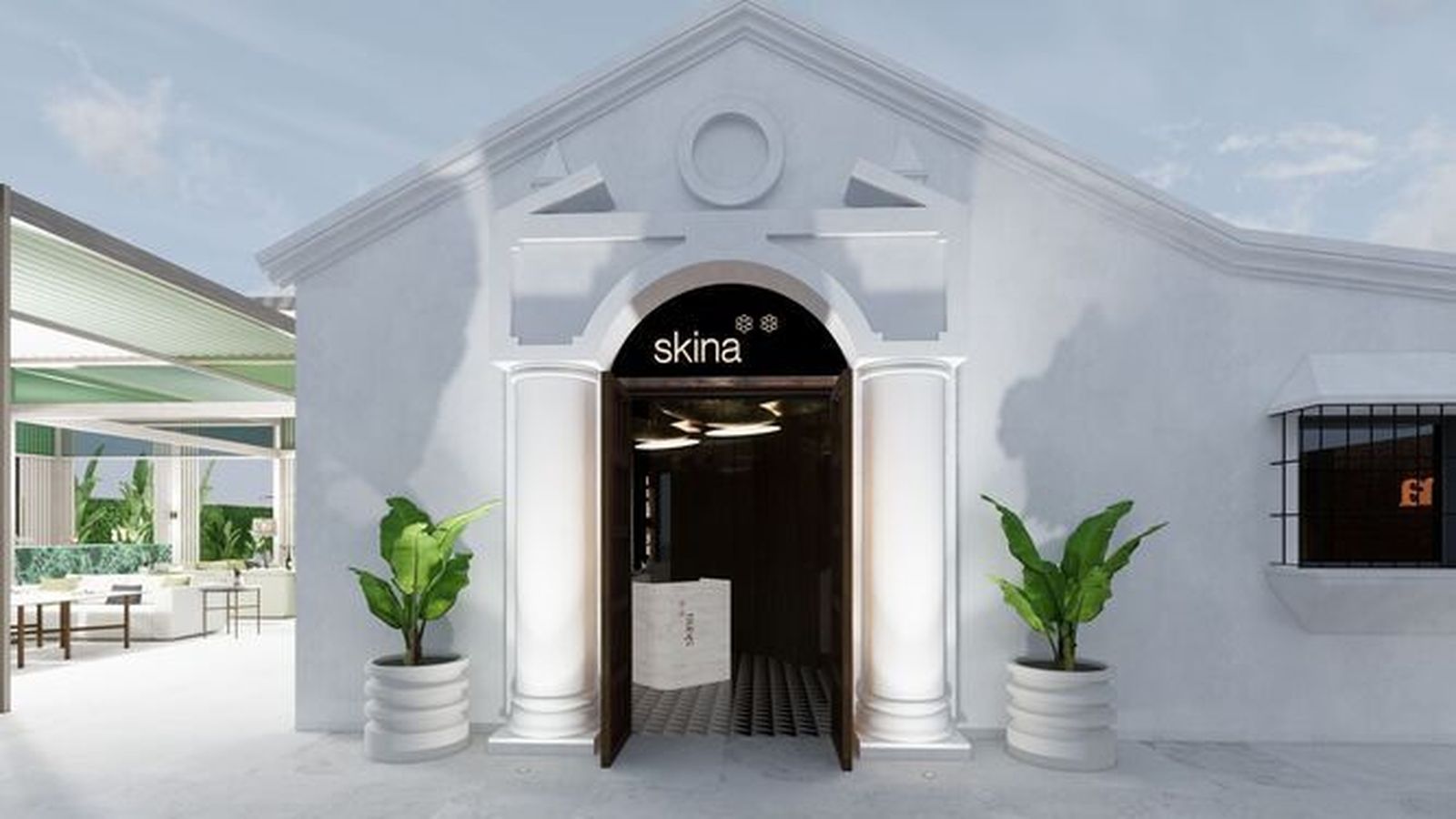 Recreación del nuevo local de Skina.