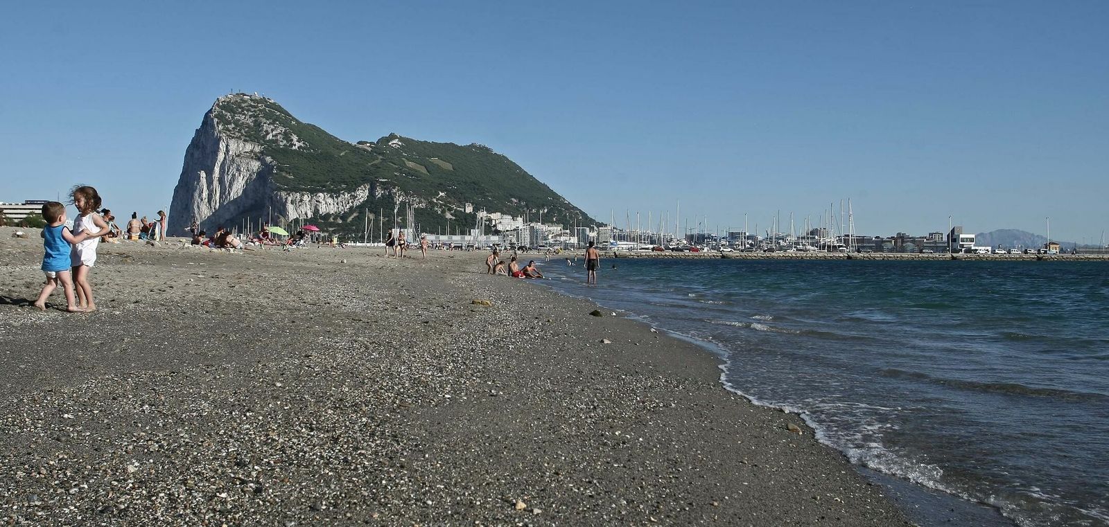La playa de Poniente de La Línea