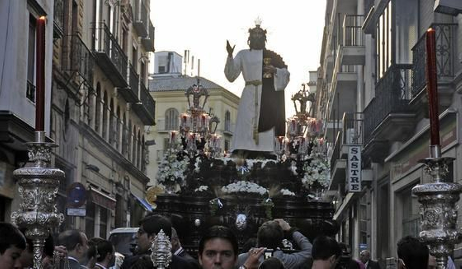 El Cristo de la hermandad de la Sagrada Cena.

Foto: Juan Carlos Váquez