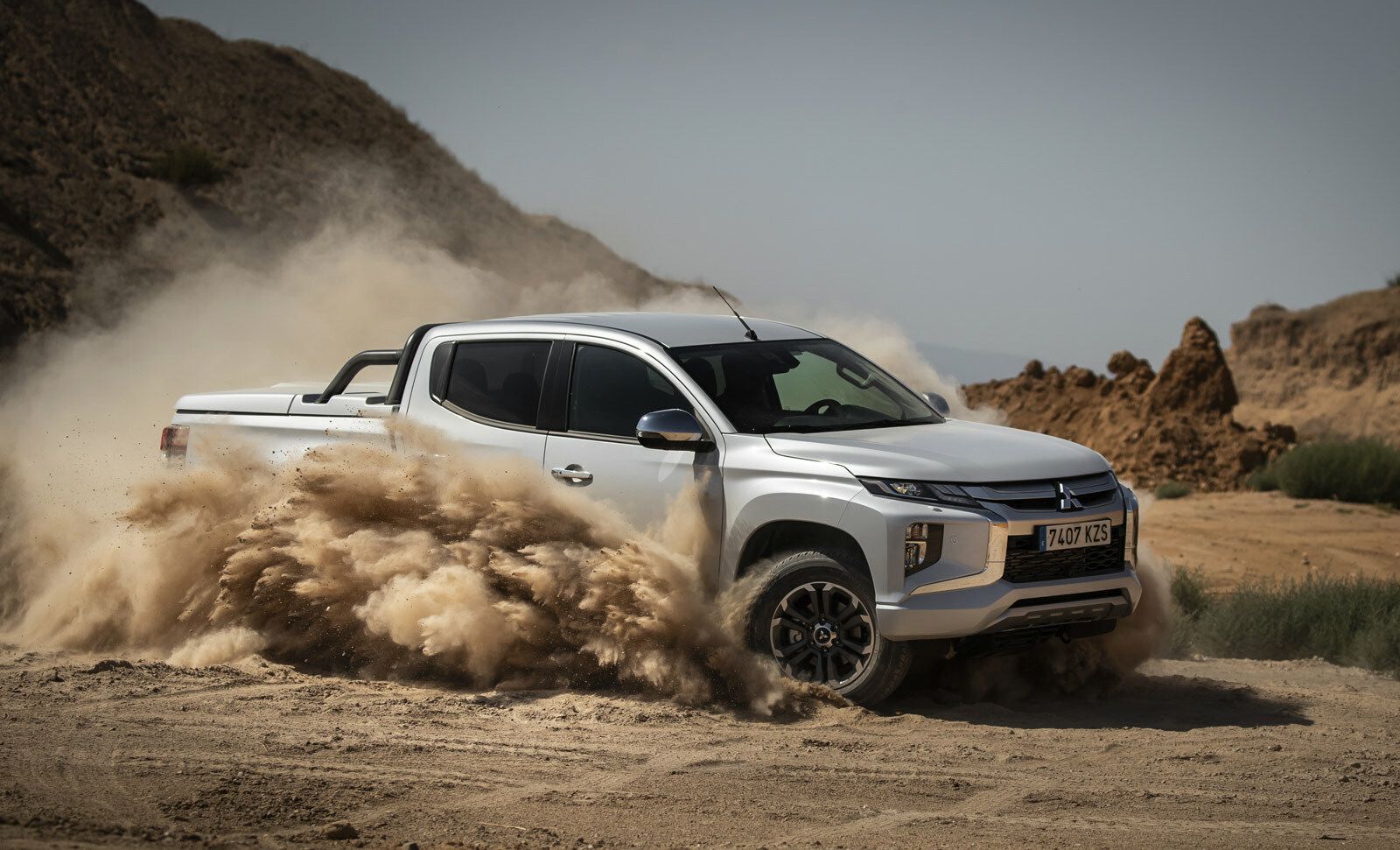 El Mitsubishi L200 incorpora el diésel de cuatro cilindros con 2,2 litros y 150 CV.