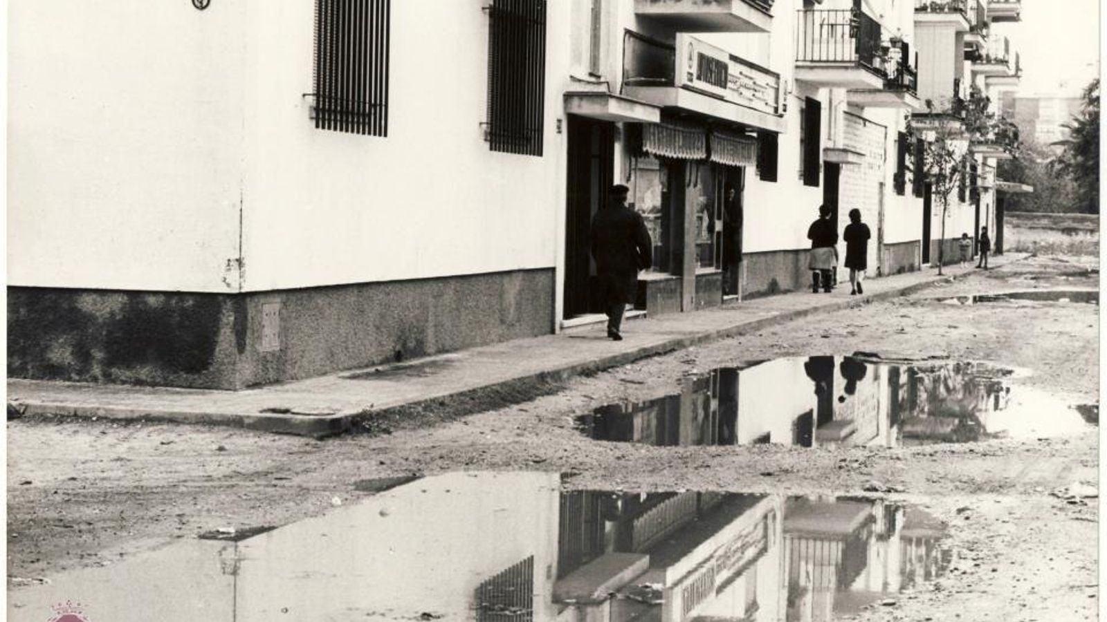 Calle Murillo, a finales de los años 70