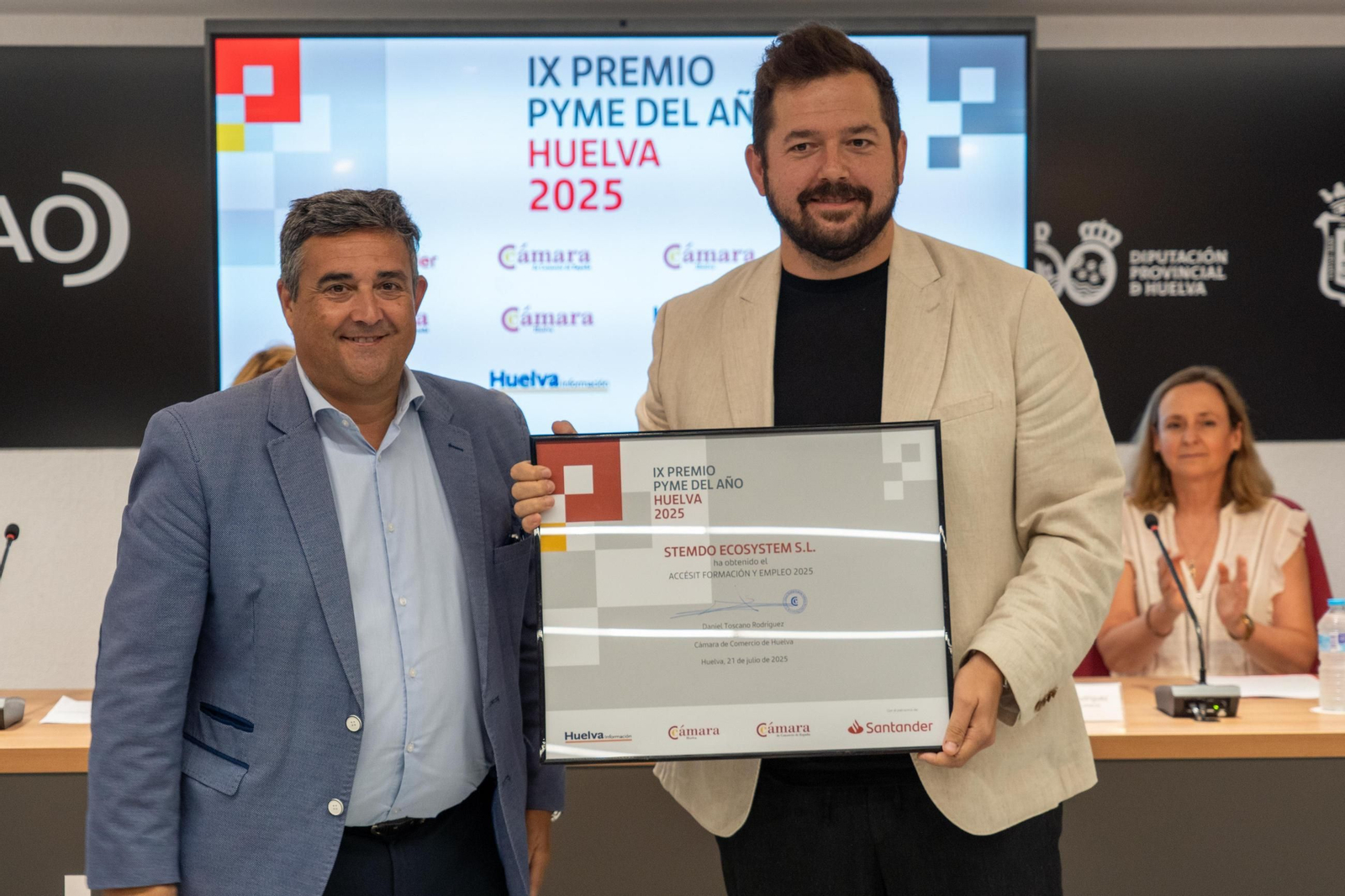 Imágenes de la entrega del Premio Pyme del Año 2025