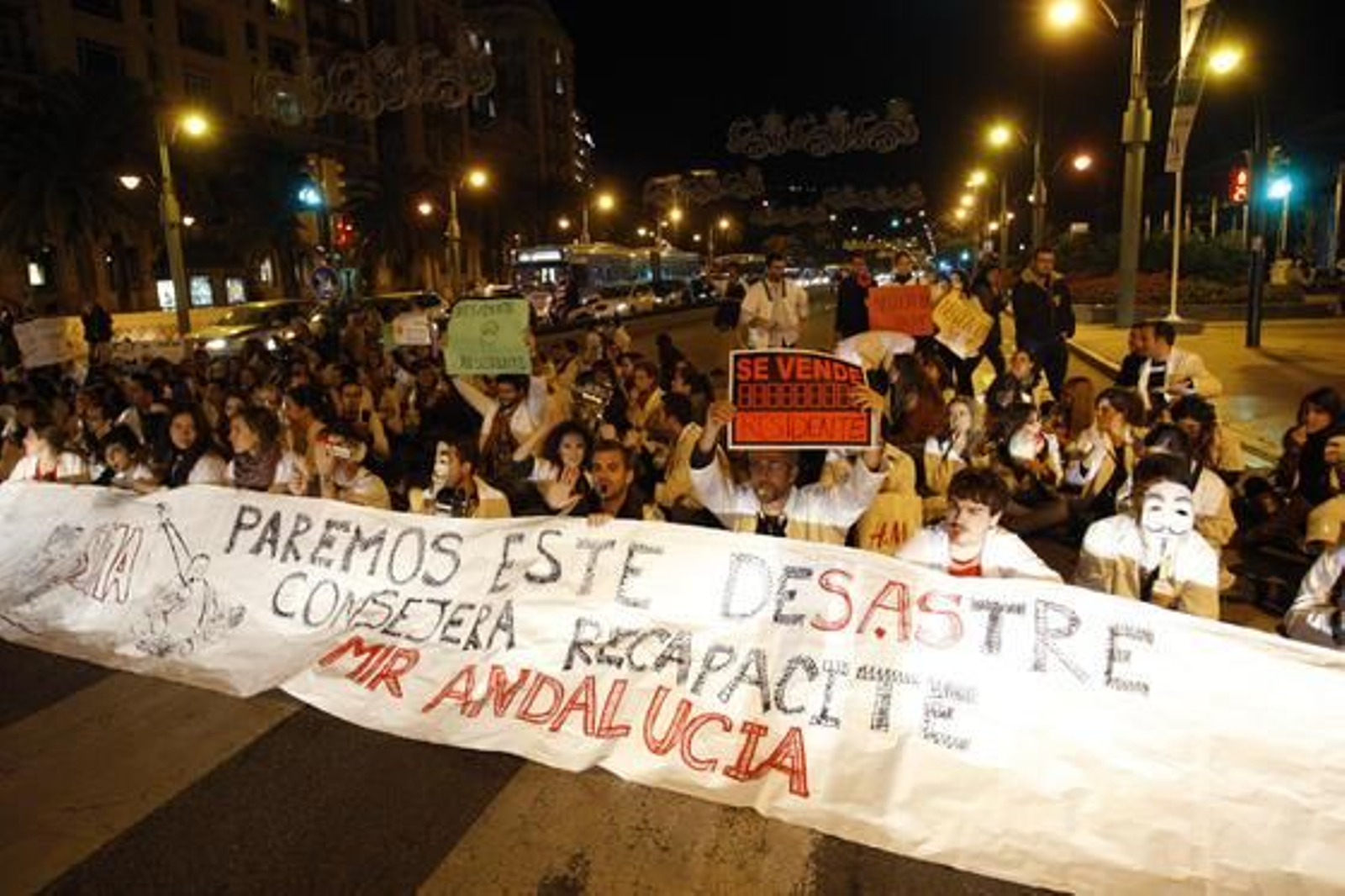 Las imágenes de la protesta de los MIR

Foto: Javier Albiñana
