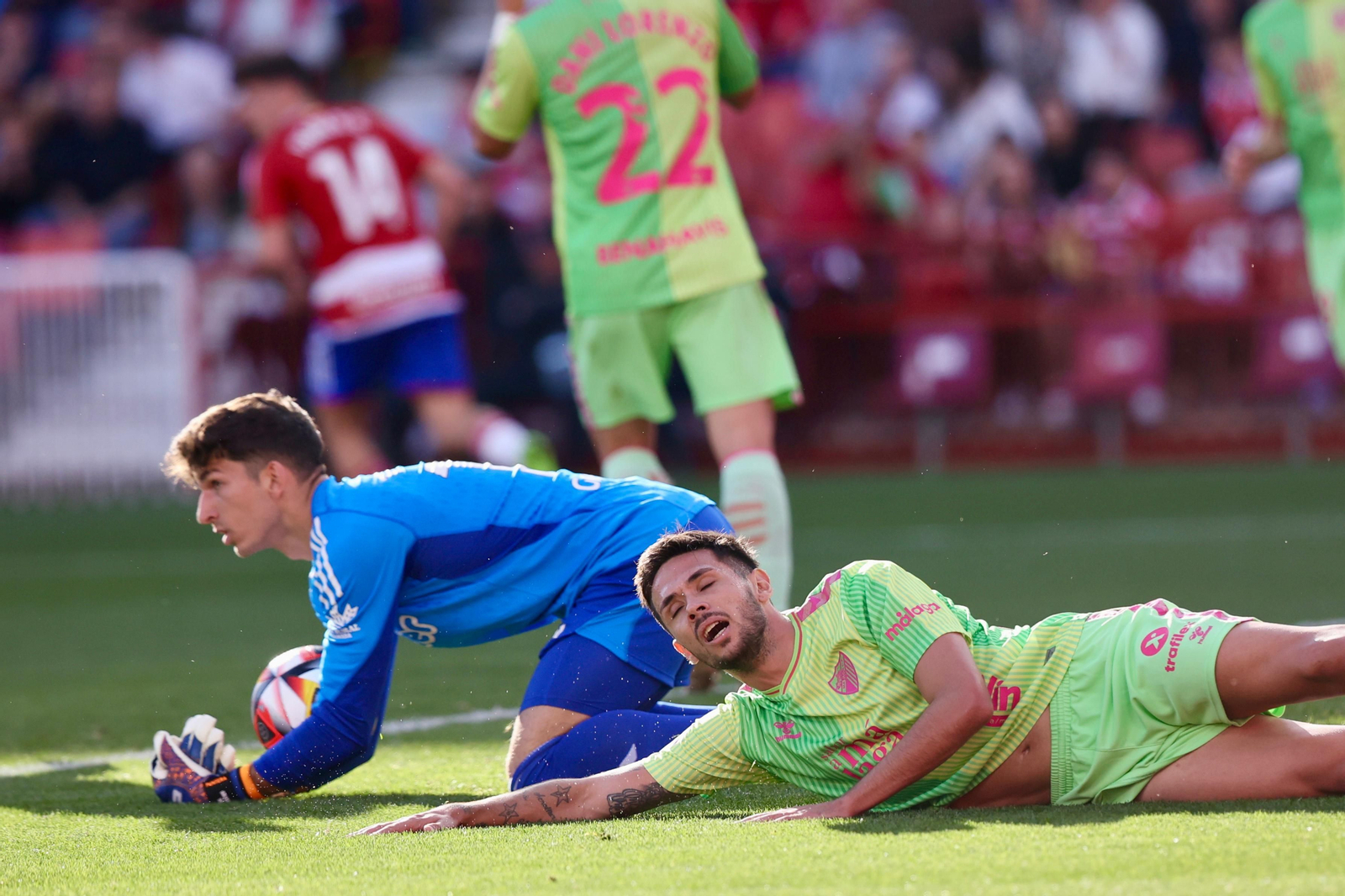 Las fotos del Recreativo Granada - Málaga CF