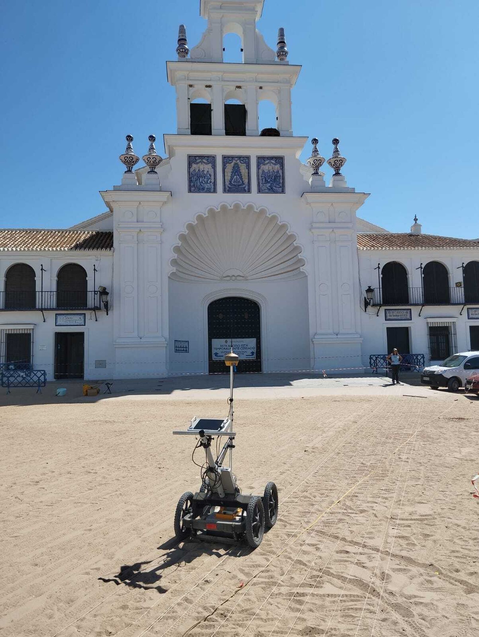 Estudio arqueológico en El Rocío.