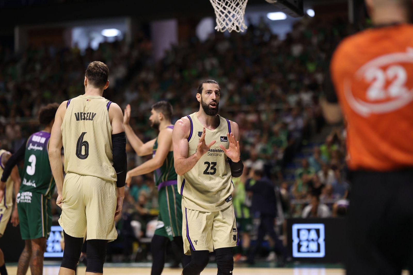 Las fotos del Unicaja-Barcelona