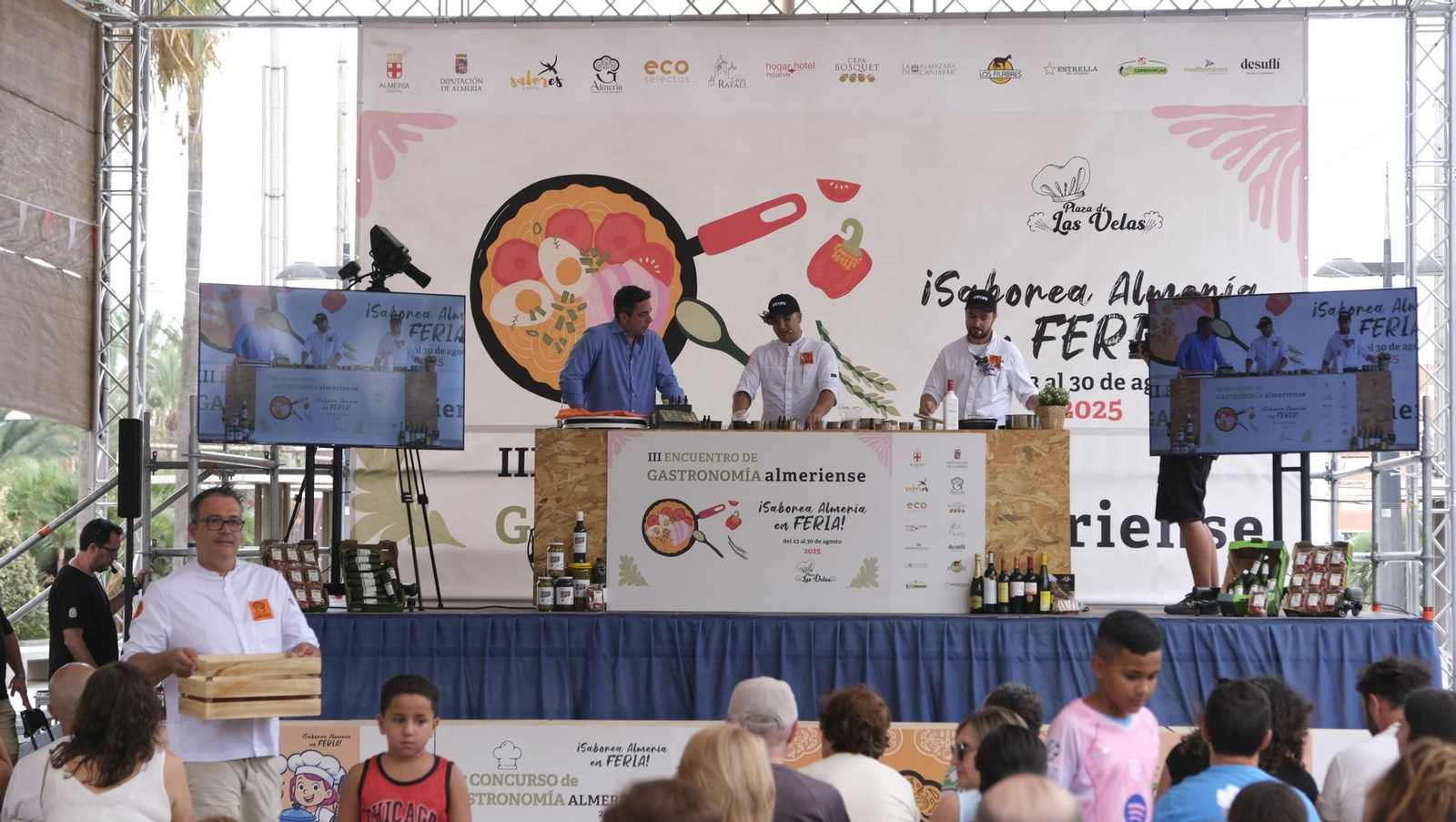 Encuentro gastronómico almeriense en la Feria de Almería 2025, en imágenes